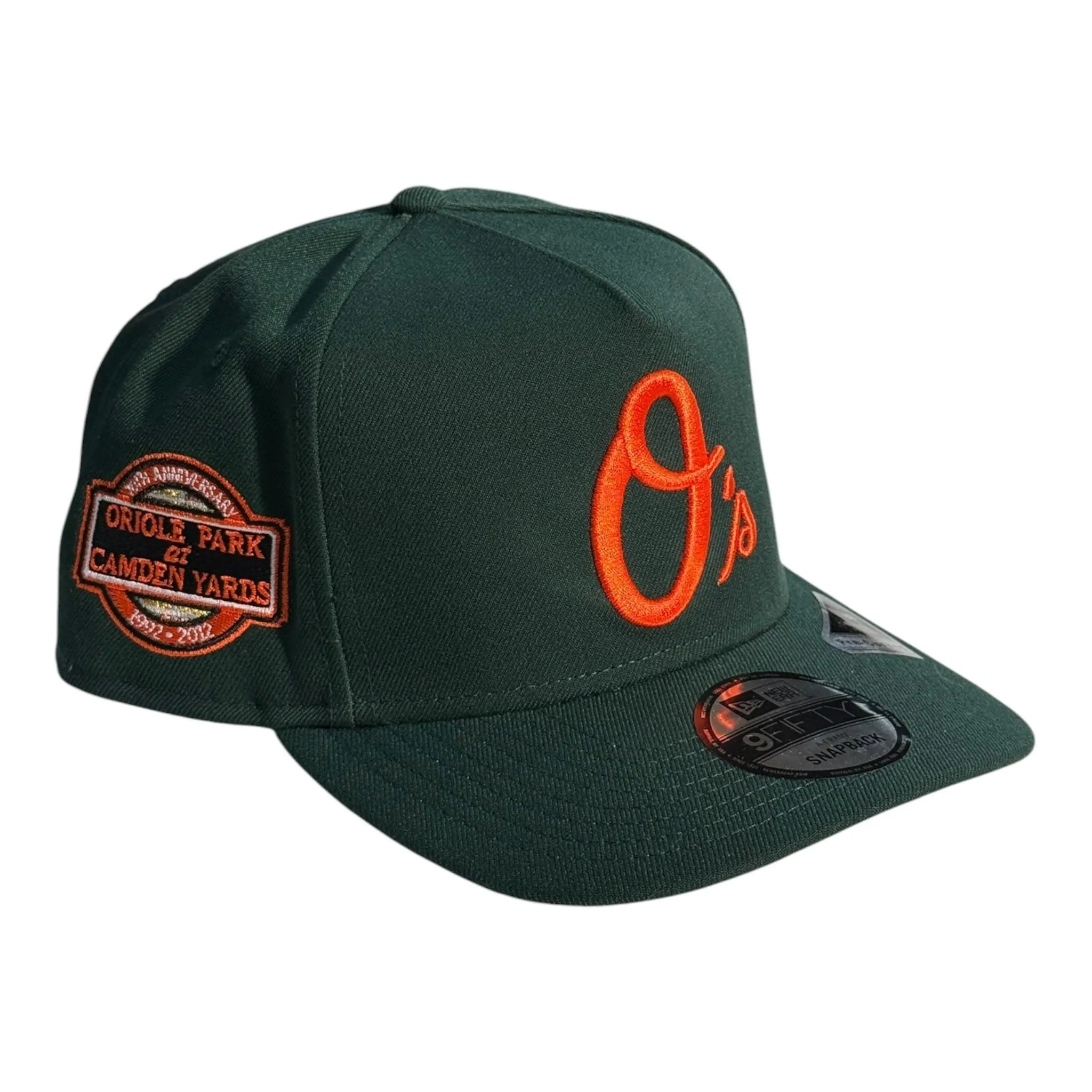 New Era 950 A-Frame Snapback Baltimore Orioles Green (Camden Patch)