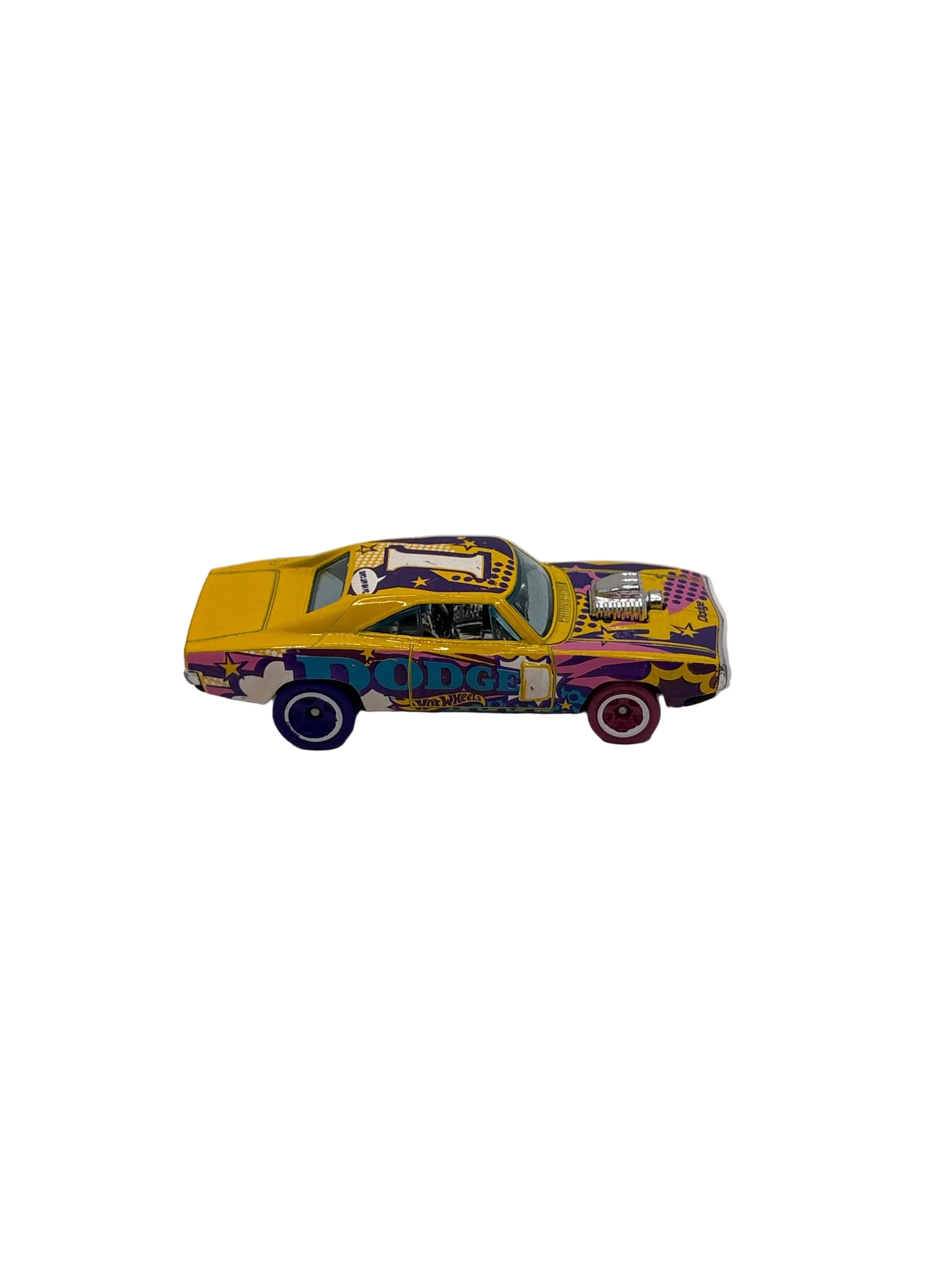 Hot Wheels 70 Dodge Charger Diecast yellow