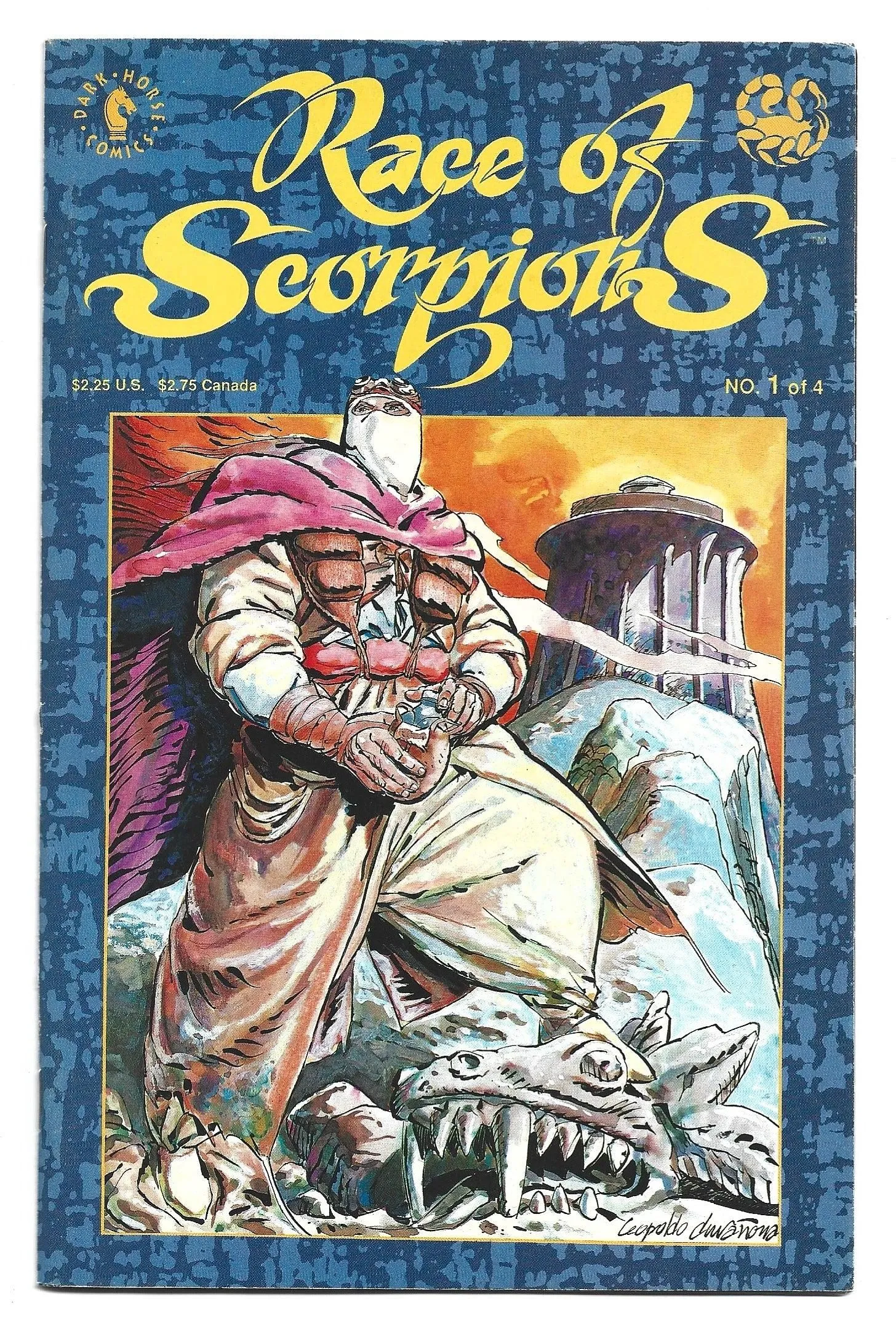 Race of Scorpions #1-4 mini-series