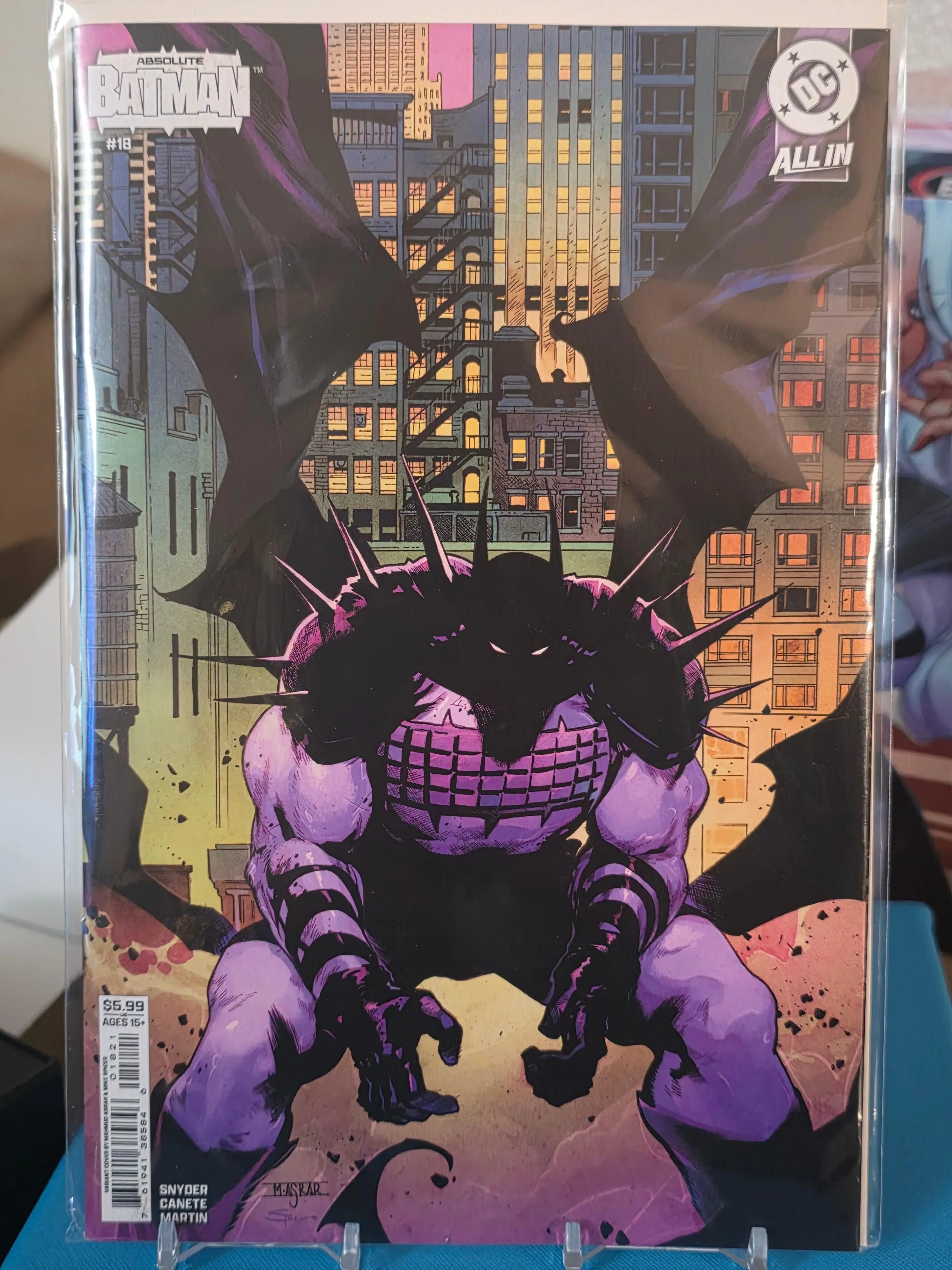 Absolute Batman #18 Cover B Mahmud Asrar / Mike Spicer 1st Print NM - Variant Key (2026)