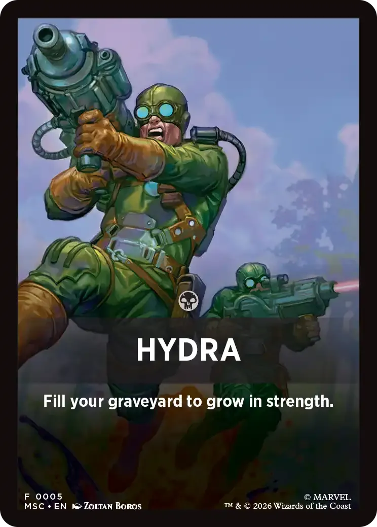 Hydra - Marvel Super Heroes 20 card deck