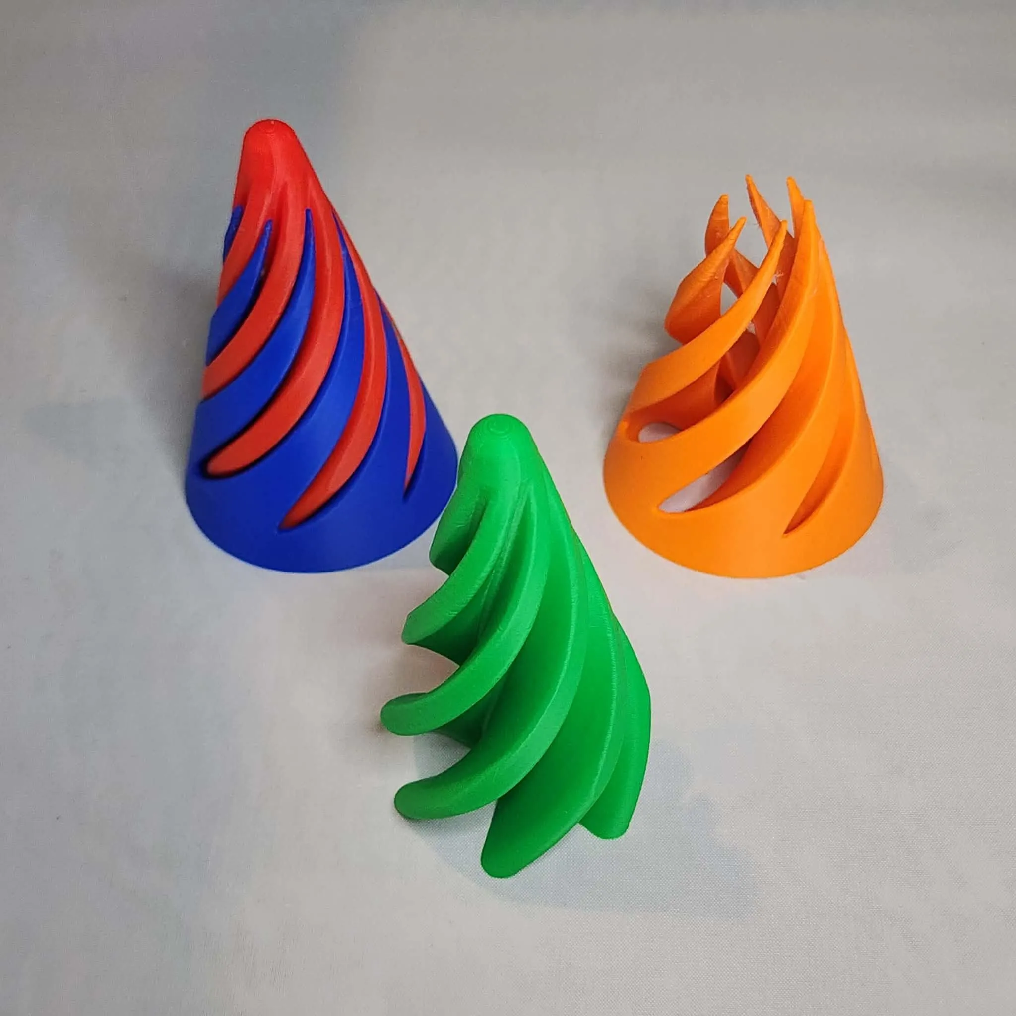 3D Printed Impossible Passthrough Cone Fidget