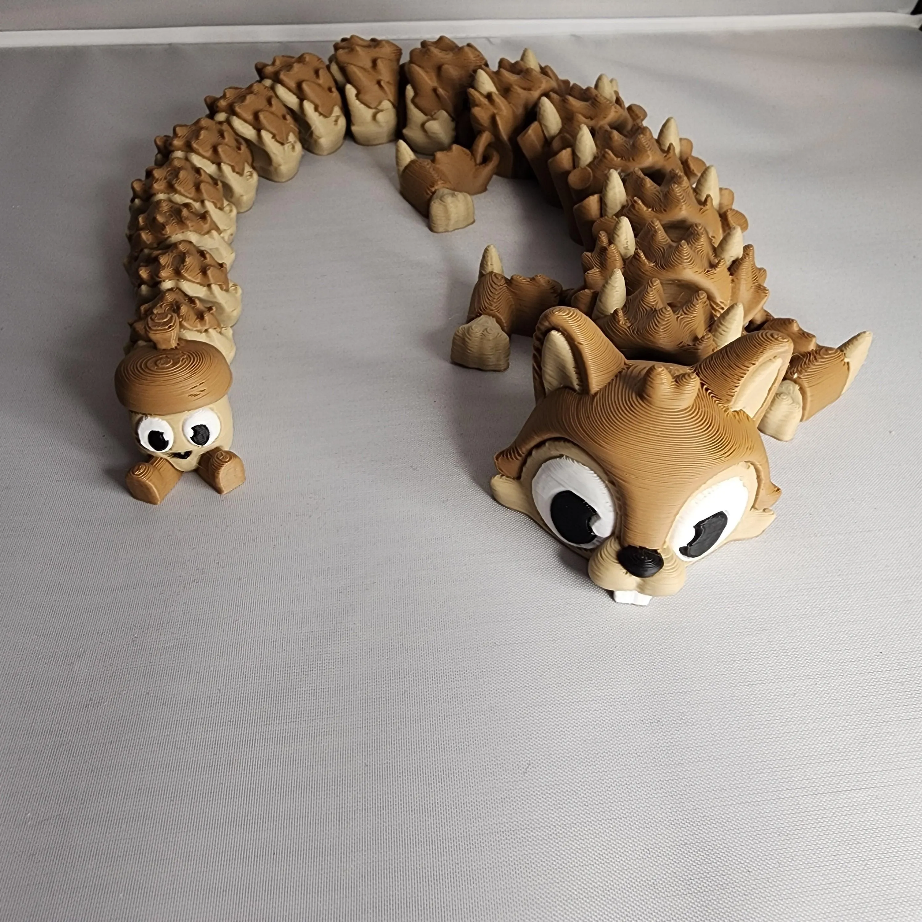 3D Printed Flexi Squirrel Dragon