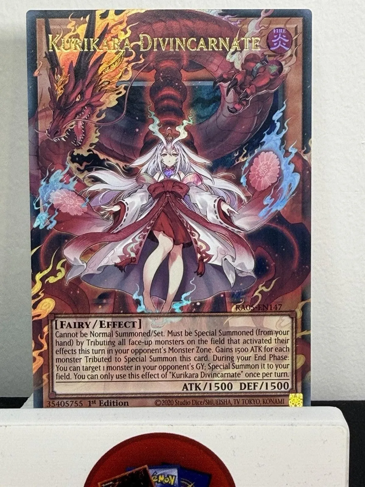 Yu-Gi-Oh TCG - Kurikara Divincarnate - RA05-EN147 - Ultra Overframe