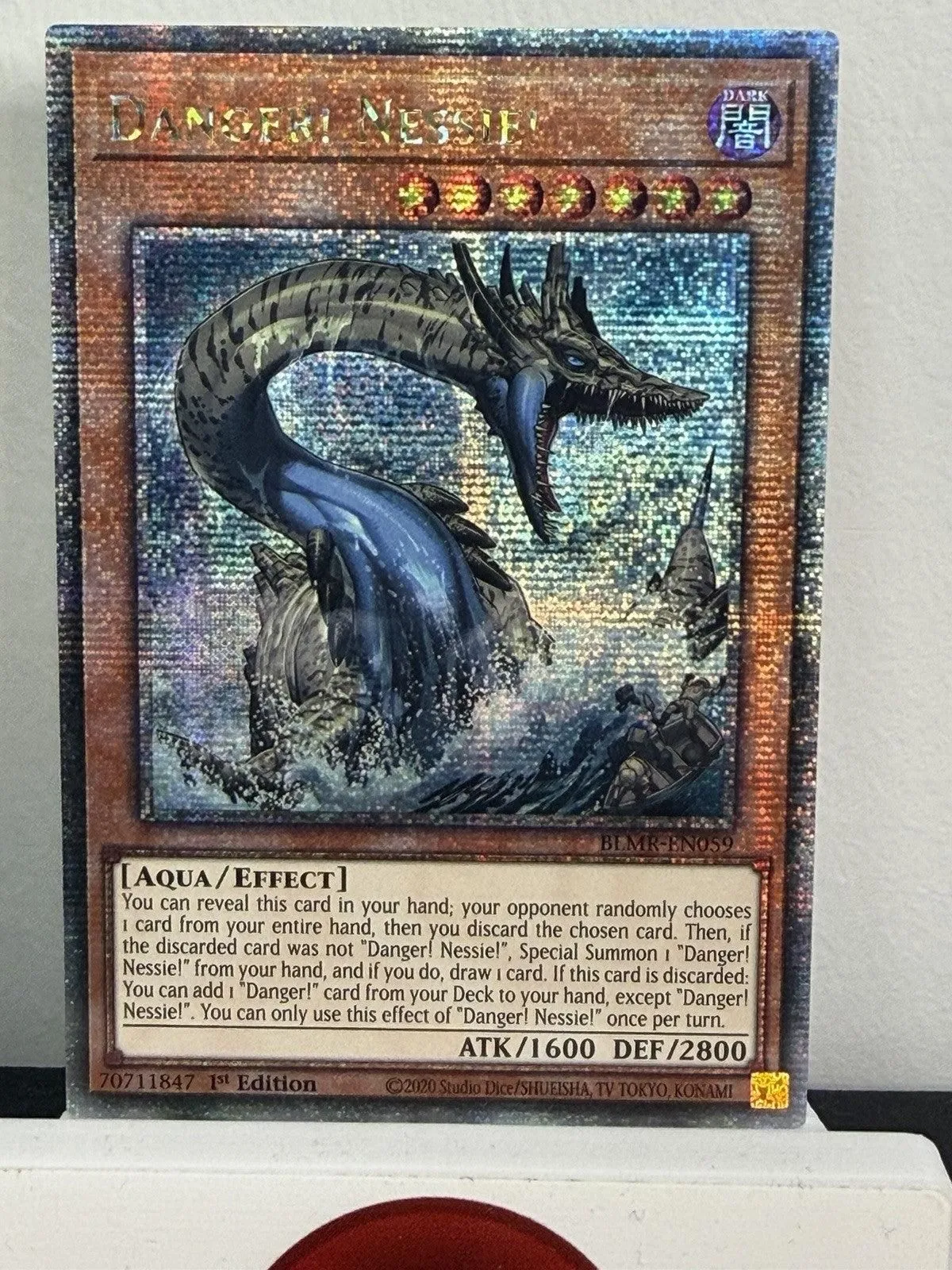 Yu-Gi-Oh! TCG - Danger! Nessie! - BLMR-EN059 - QCR