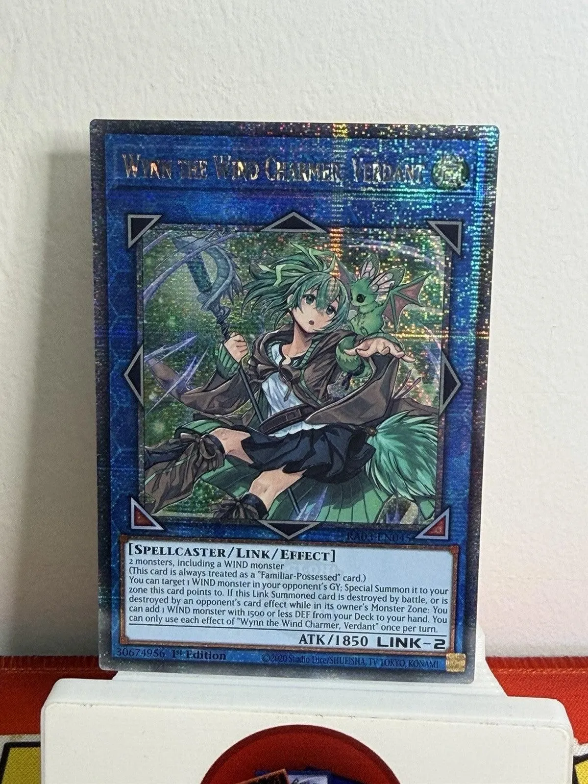 Yu-Gi-Oh! TCG - Wynn The Wind Charmer, Verdant - RA03-EN045 - QCR