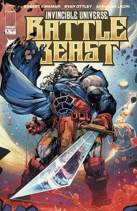 INVINCIBLE UNIVERSE BATTLE BEAST #4 5TH PTG (Limit 1 Per Cover) (rel:07/15)