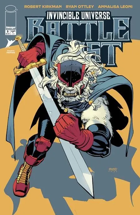 INVINCIBLE UNIVERSE BATTLE BEAST #5 4TH PTG (Limit 1 Per Cover) (rel:07/15)
