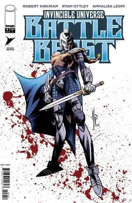 INVINCIBLE UNIVERSE BATTLE BEAST #9 2ND PTG (Limit 1 Per Cover) (rel:07/15)