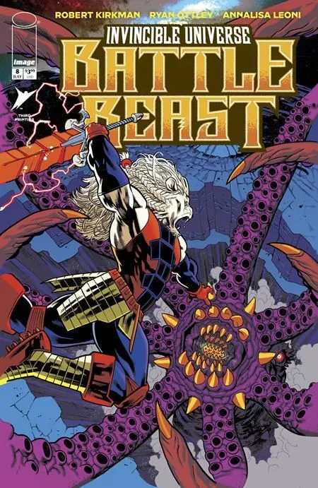 INVINCIBLE UNIVERSE BATTLE BEAST #8 3RD PTG (Limit 1 Per Cover) (rel:07/15)
