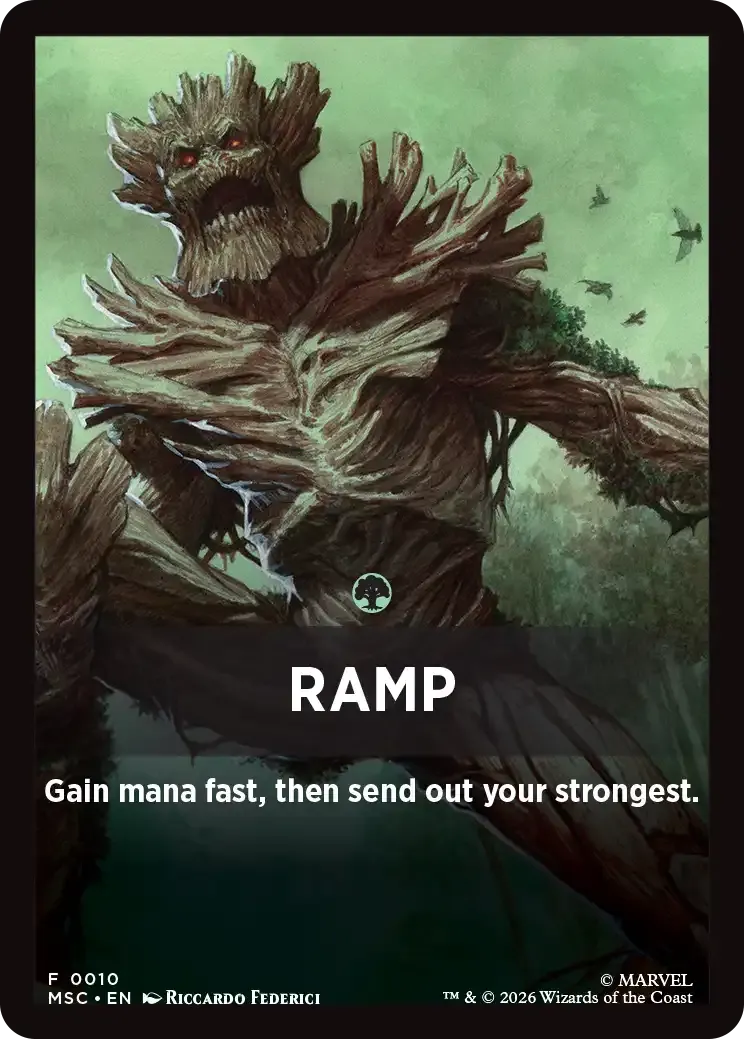 Ramp - Marvel Super Heroes 20 card deck