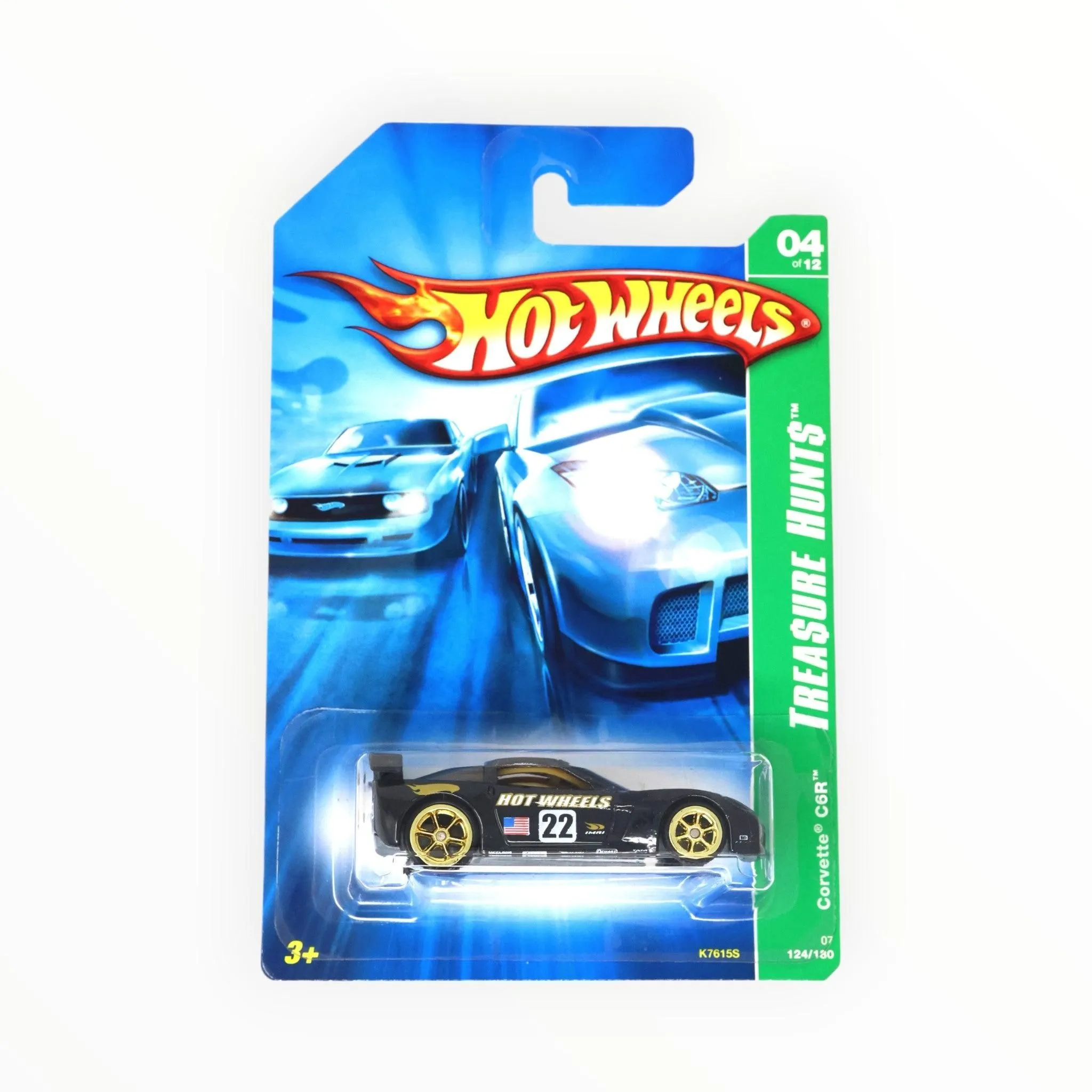 Hot Wheels Corvette C6R (Super Treasure Hunt) 2007 - 124/180