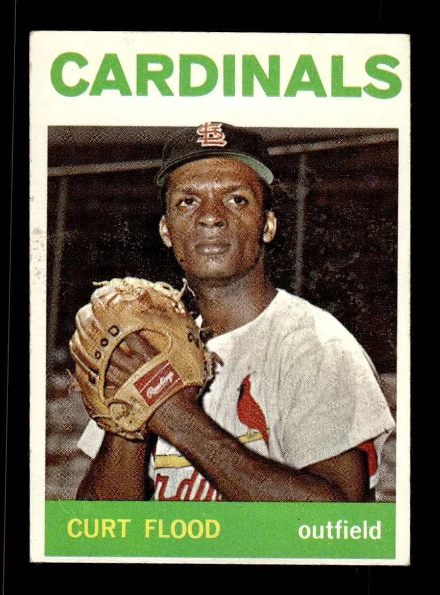 1964 Topps #103 Curt Flood St. Louis Cardinals G/VG 10013504