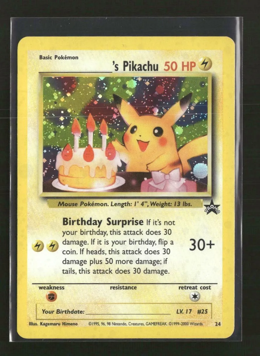 WoTC Promo ______'s Pikachu #24/53