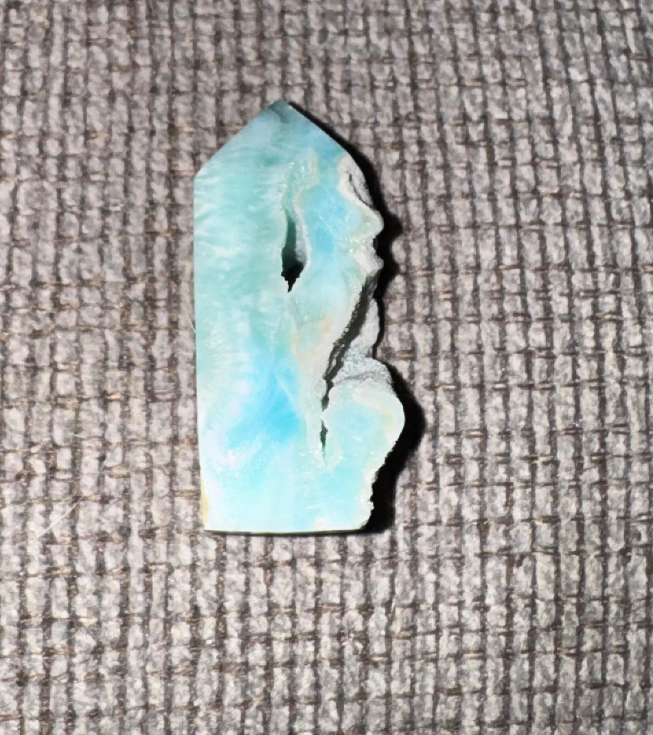 Small Blue Aragonite Tower- 2 Inch