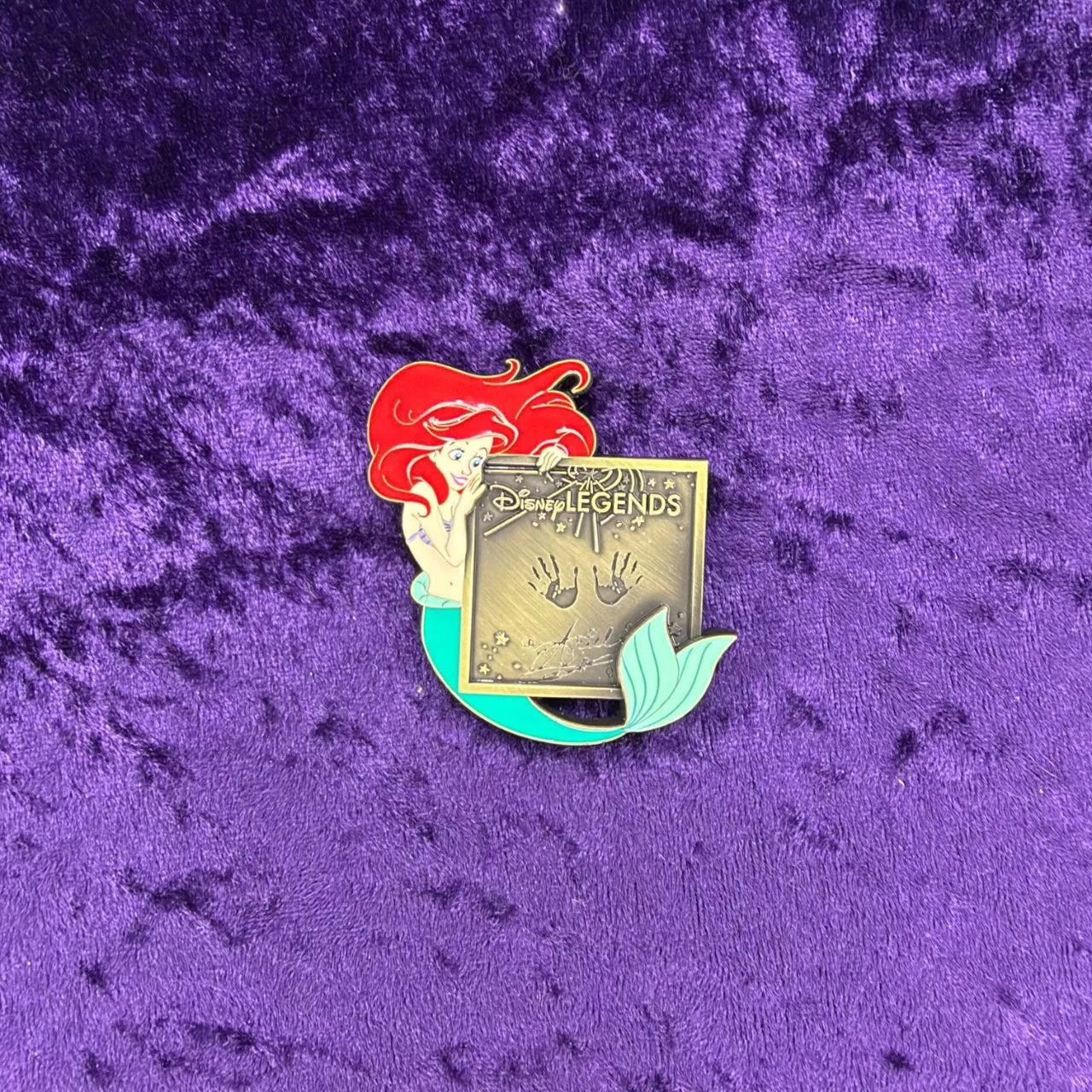 Ariel Disney Legends Plaque Pin | TWDC Mystery Series 1
