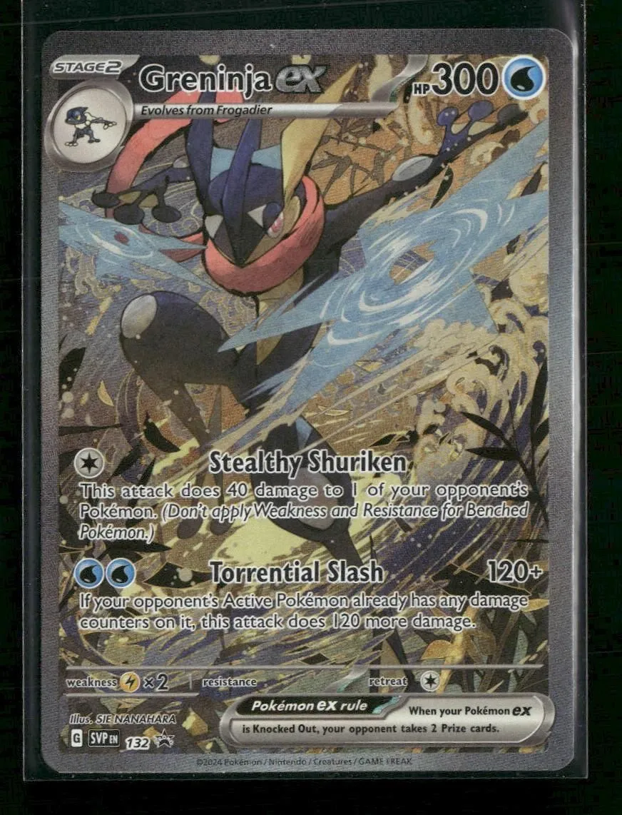 SV: Scarlet & Violet Promo Cards Greninja ex #132