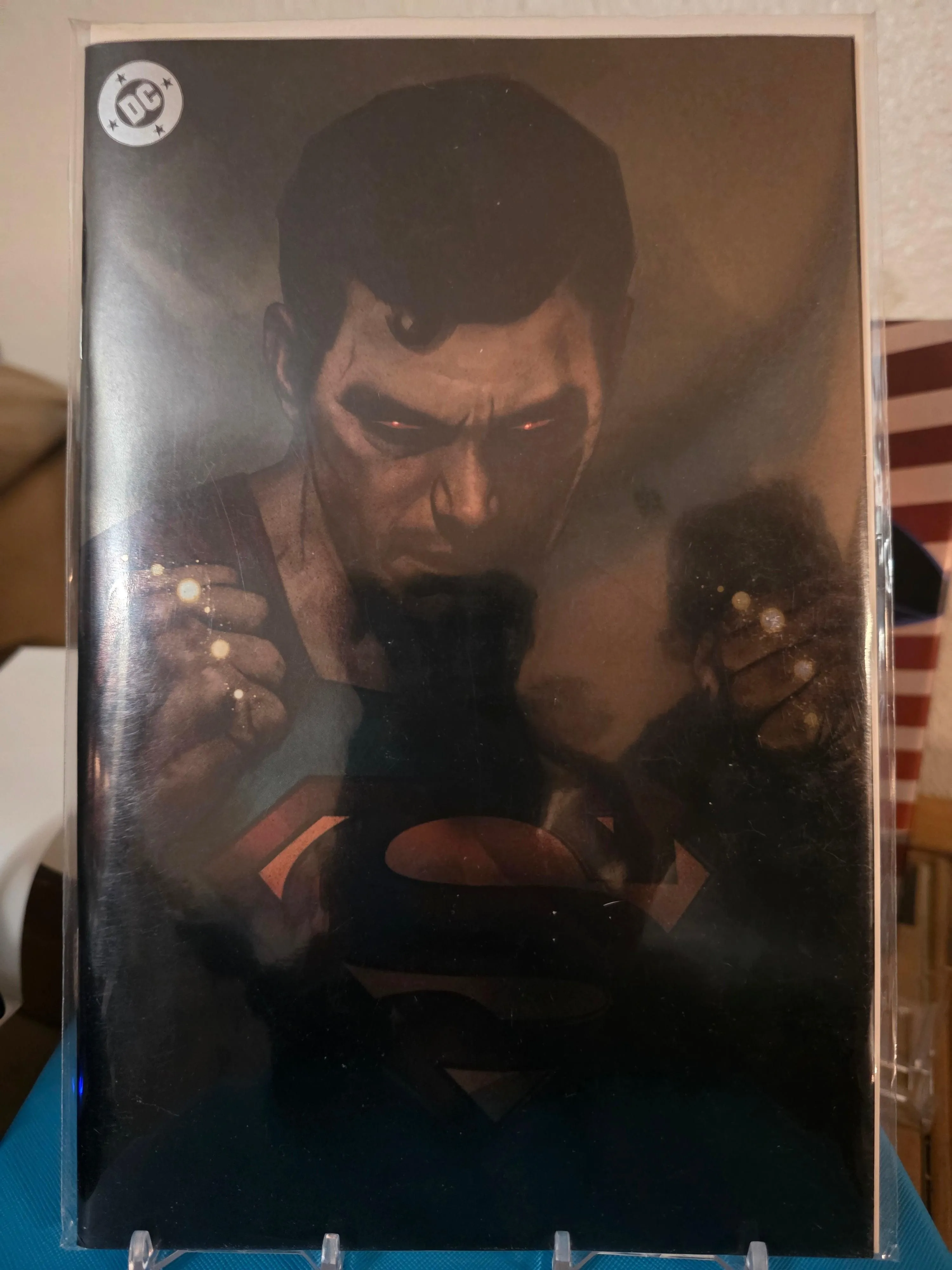 DC K.O. #1 Ben Oliver Blind Bag Virgin Foil Variant Superman Cover DC Comics NM