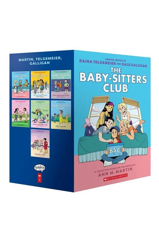 Open-box - The Baby-Sitters Club Graphic Novels #1-7: A Graphix Collection -