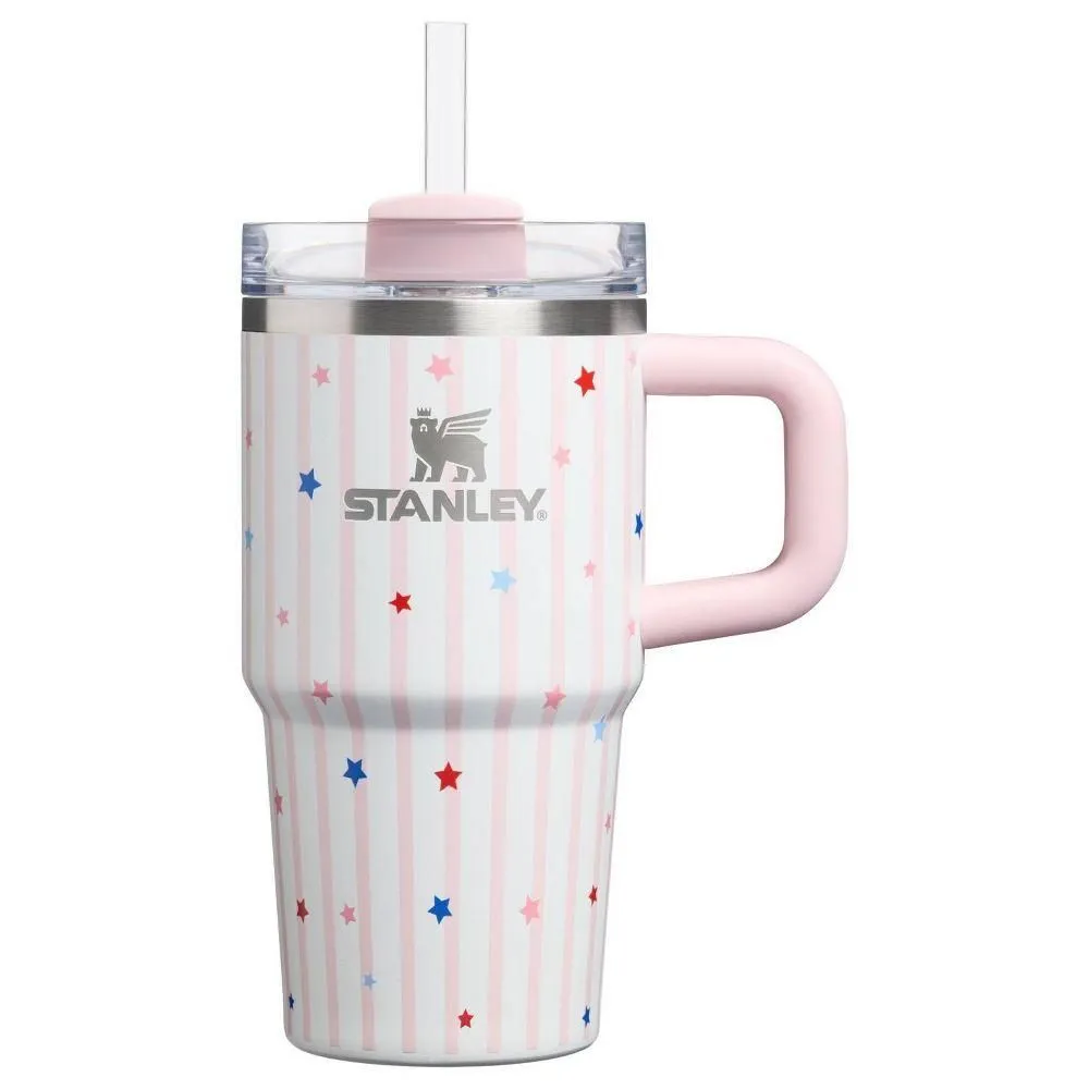 New without box - Stanley 20 oz Stainless Steel H2.0 FlowState Quencher Tumbler Pink