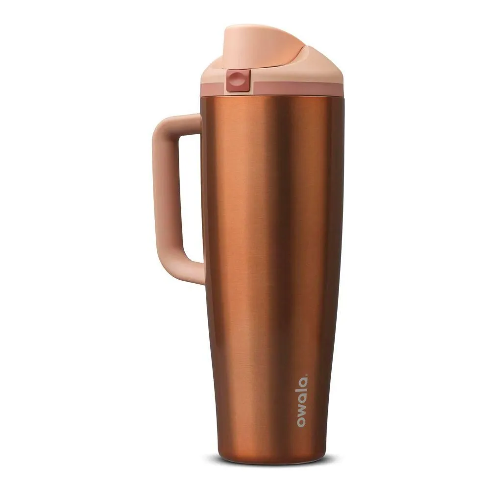 New without box - Size: 40 fl zo - Owala 40fl oz Stainless Steel FreeSip Tumbler - In Good Company