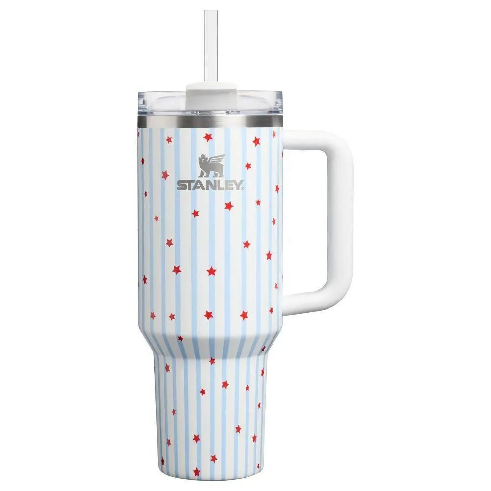 New without box - Stanley 40 oz Stainless Steel H2.0 FlowState Quencher Tumbler Blue