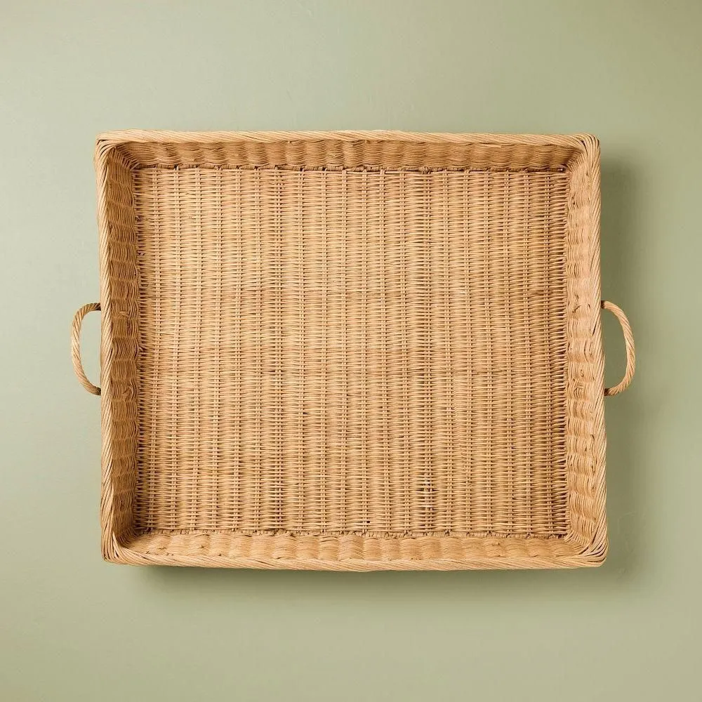New without box - Large Woven Tray - Hearth & Hand with Magnolia