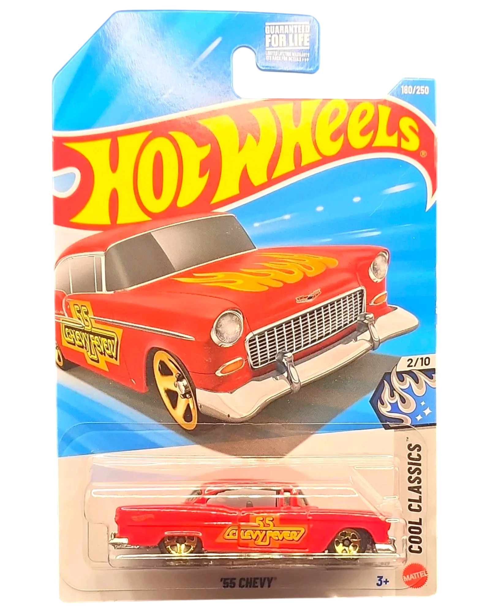 Scratch & Dent Hot Wheels '55 Chevy 1:64 Die-Cast – Cool Classics #2/10 #180/250