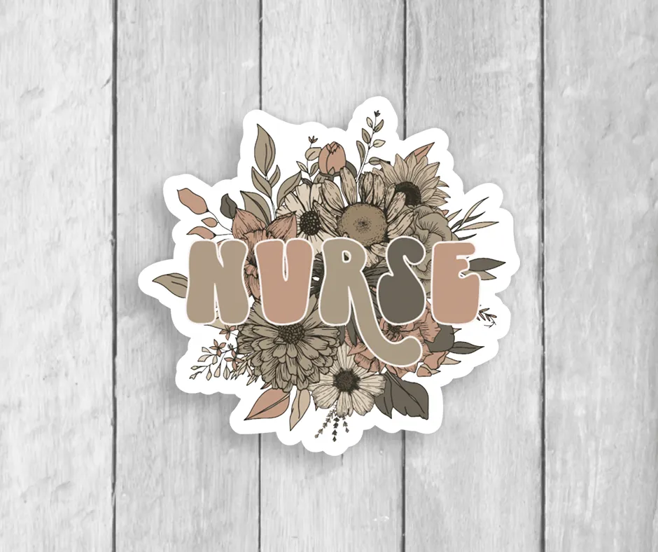 Nurse Vinyl Sticker