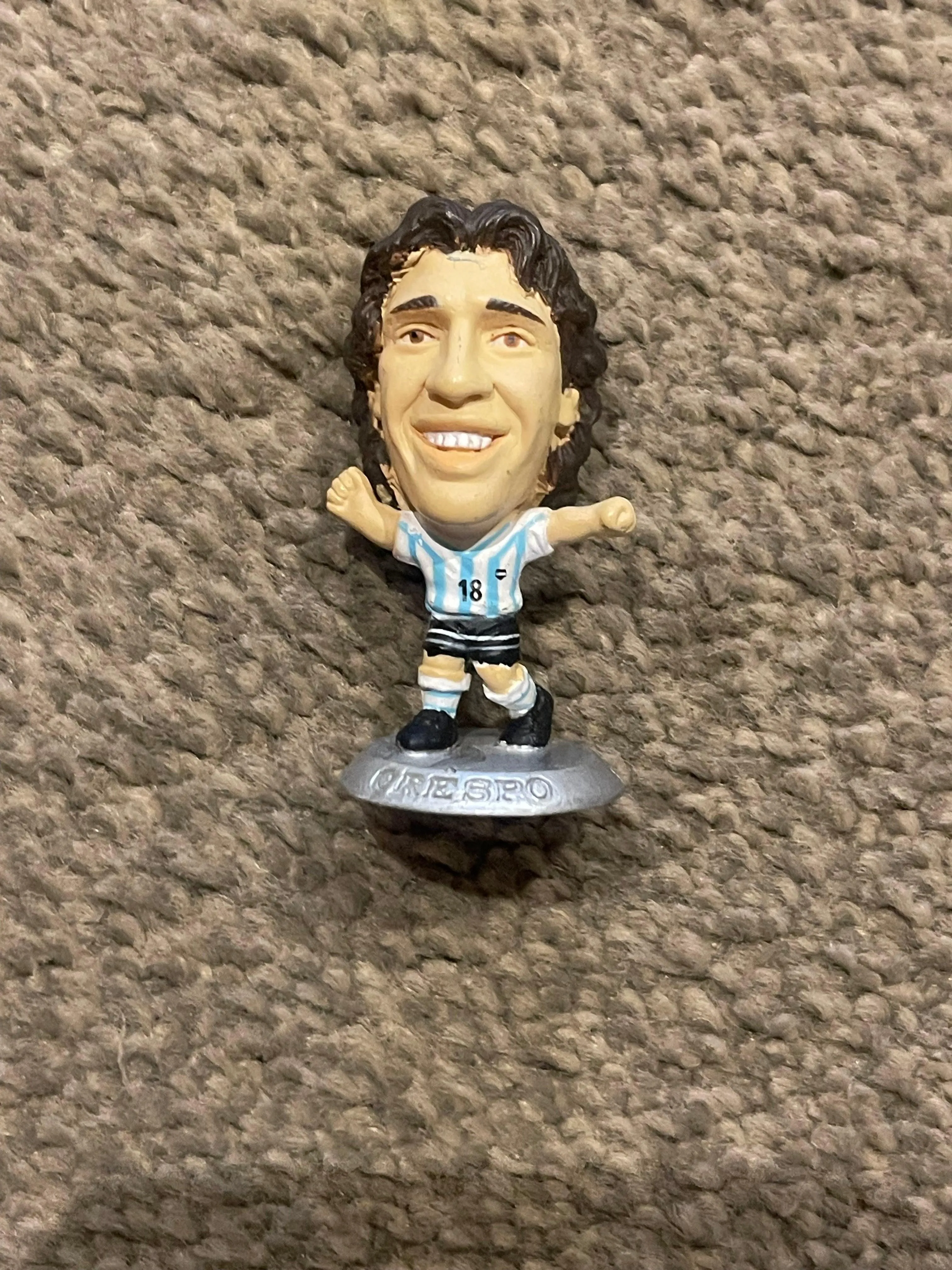 Hernan Crespo Argentina Corinthian Microstars Figure