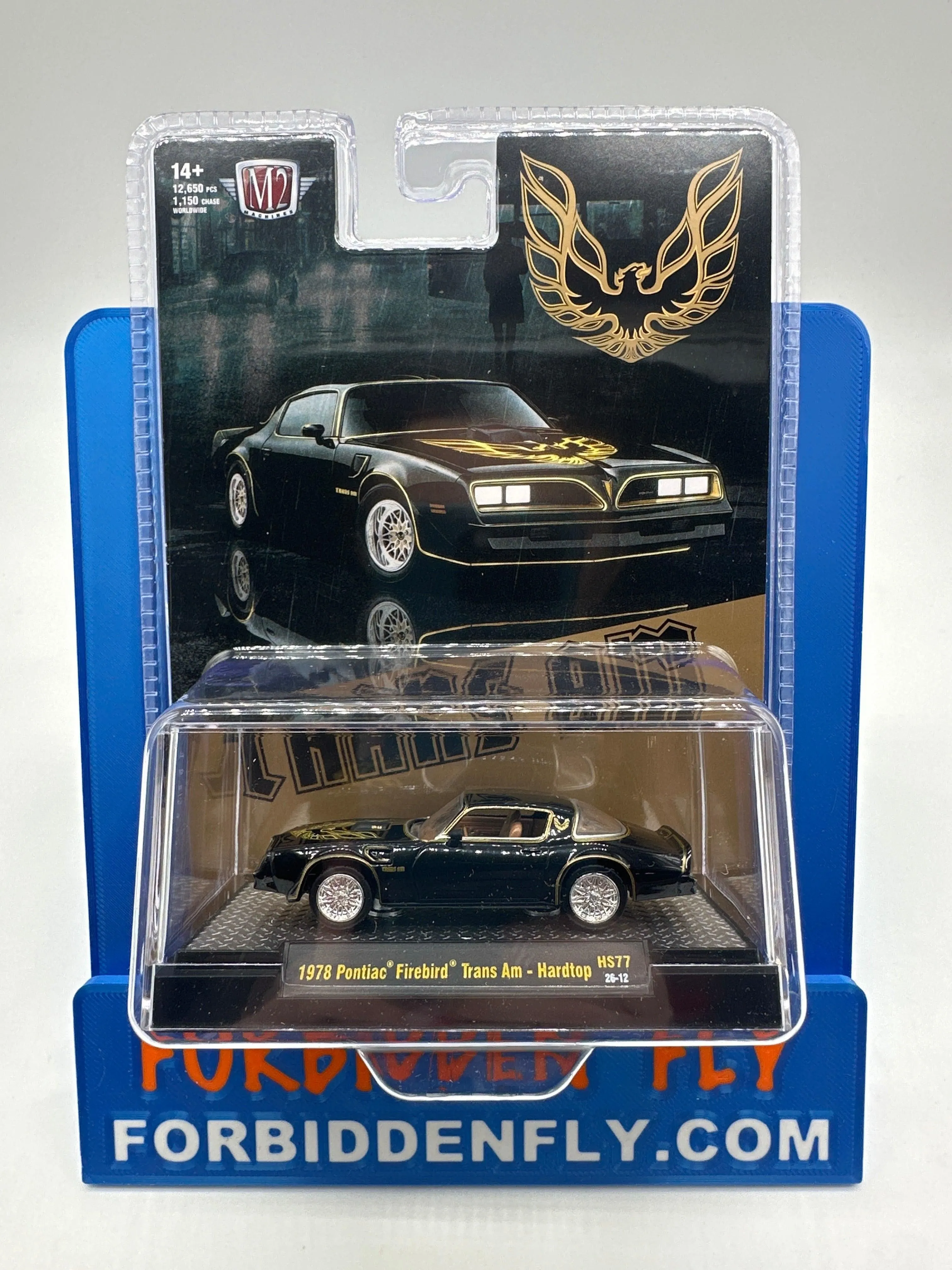 M2 Machines Acrylic - HS77 - Black 1978 Pontiac Firebird Trans Am Hardtop - Special Edition