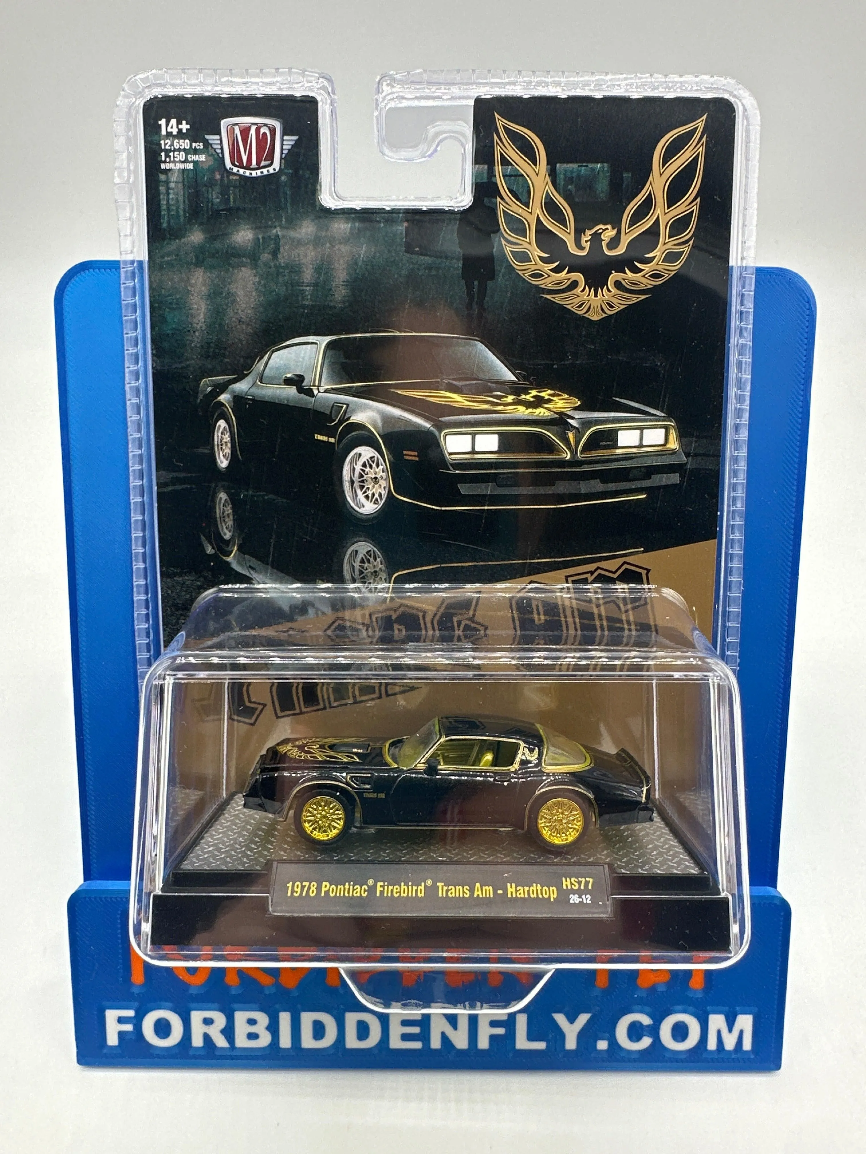M2 Machines - Black 1978 Pontiac Firebird Trans Am Special Edition - HS77 - Chase
