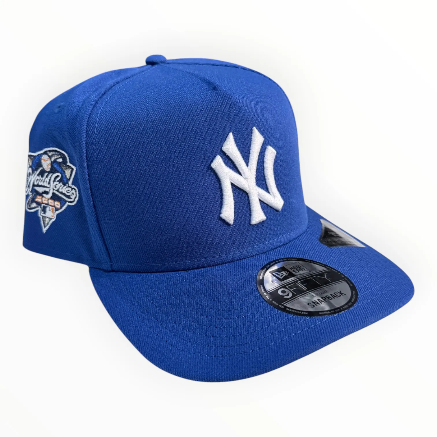 New Era 940 A-Frame Snapback New York Yankees Royal (2000 WS Patch)