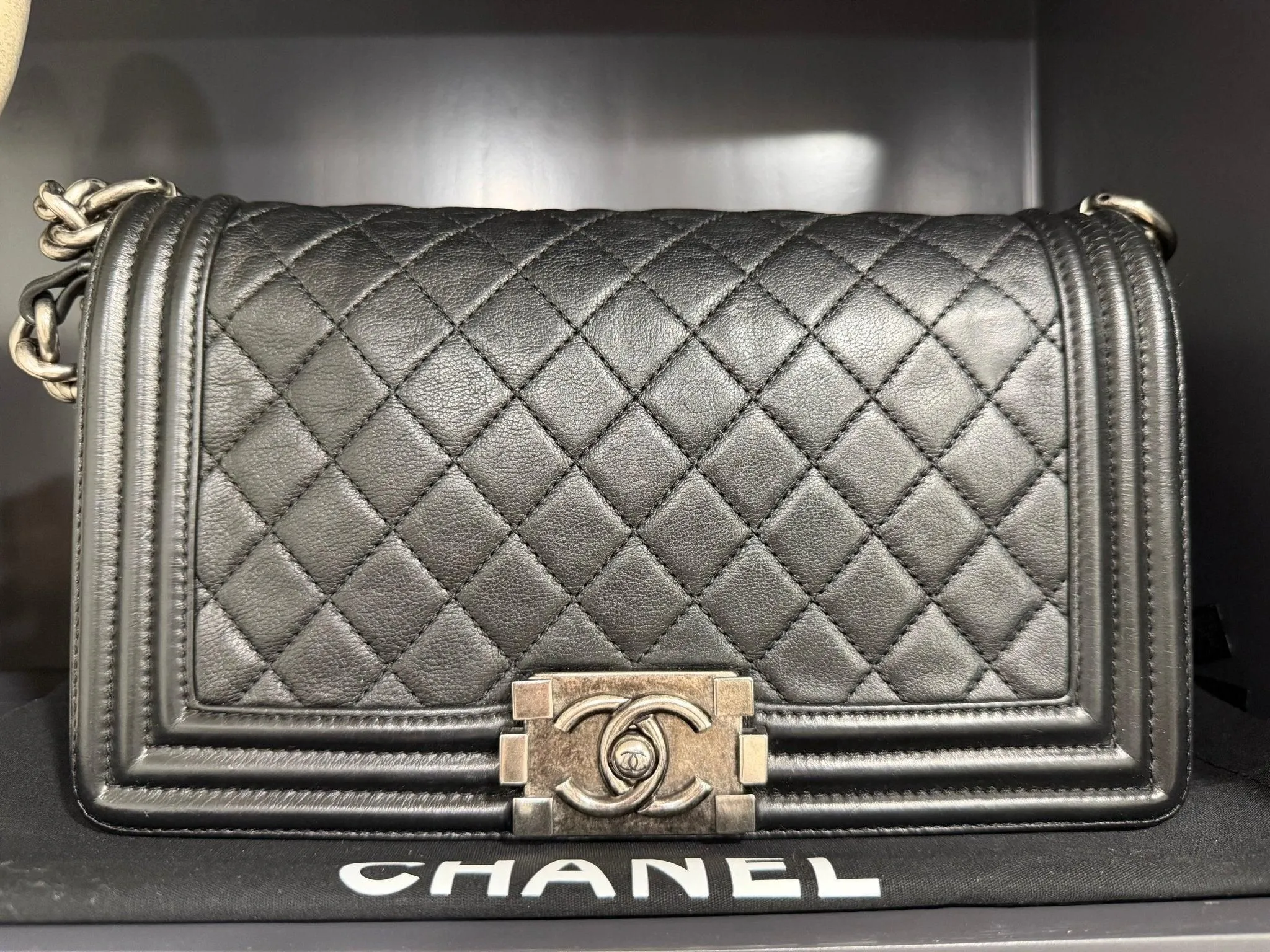 Chanel Boy Bag Black