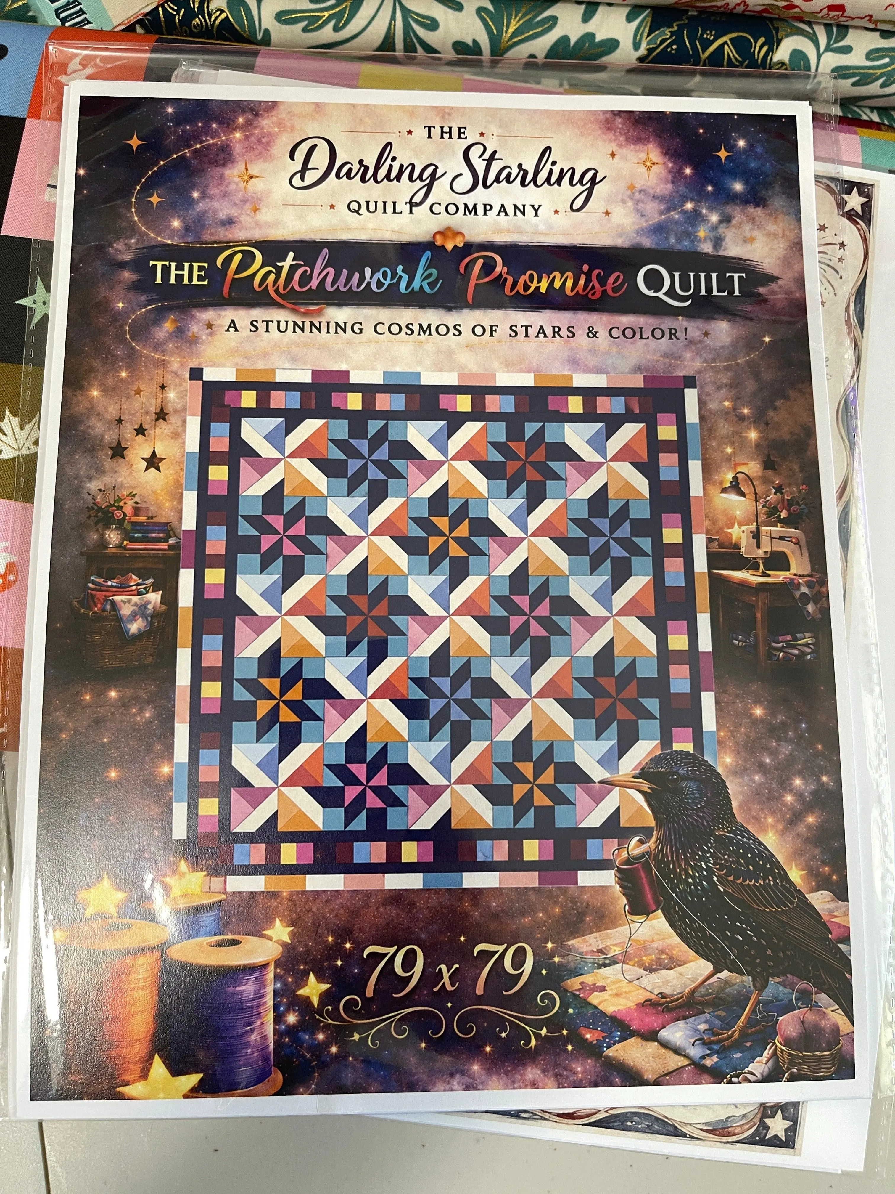 The Patchwork Promise Quilt Pattern 79x79