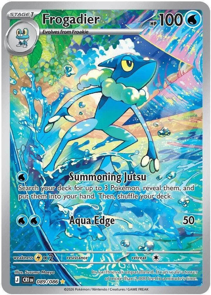 Frogadier - ME04: Chaos Rising (CRI) 089/086