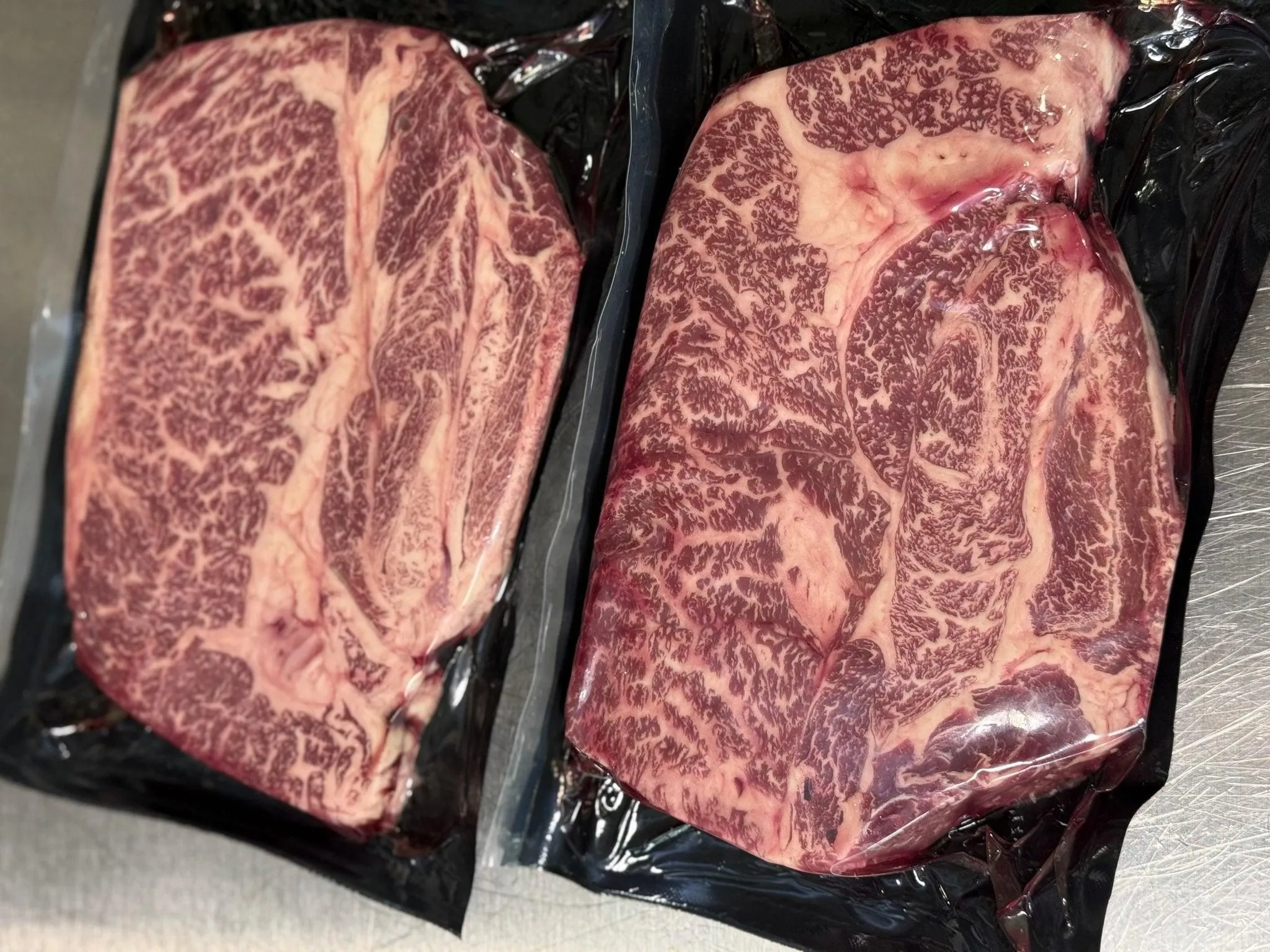 New Product: Highest Marbling 100% FULLBLOOD Wagyu Australian ChuckEye 9+ (2 x 12oz) (Copy)