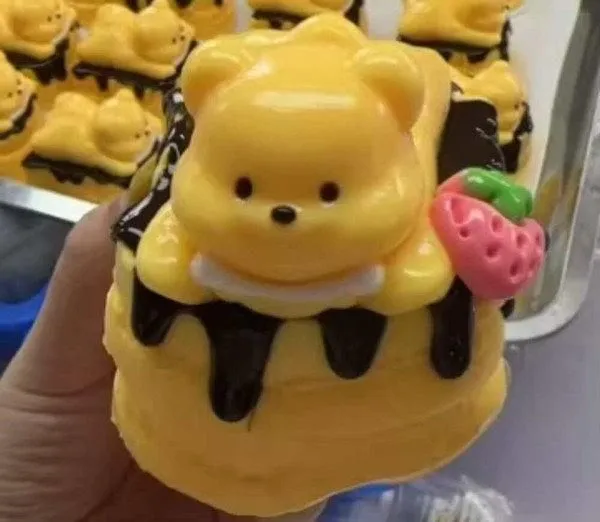 Taba Creamy Honey Bear Toast Squishy