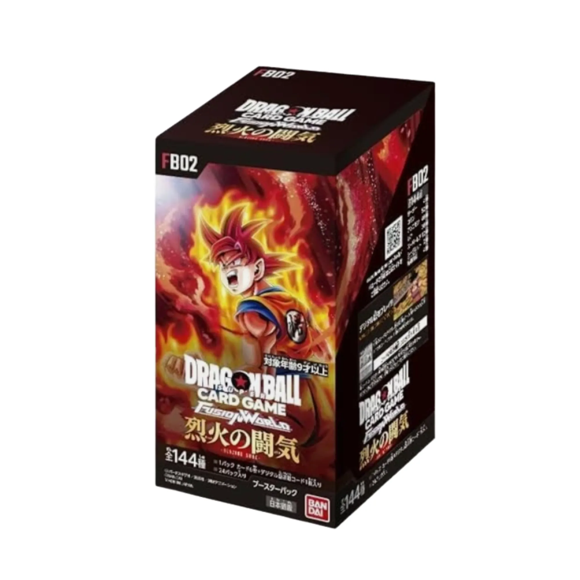 Dragon Ball Fusion World - FB02 Blazing Aura Japanese Booster Box