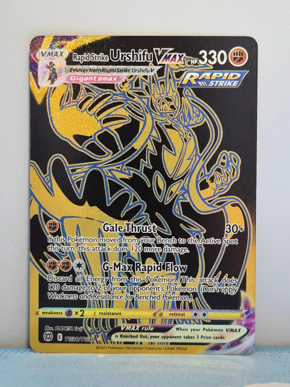 Rapid Strike Urshifu VMAX TG30/TG30 Brilliant Stars Trainer Gallery NM/M