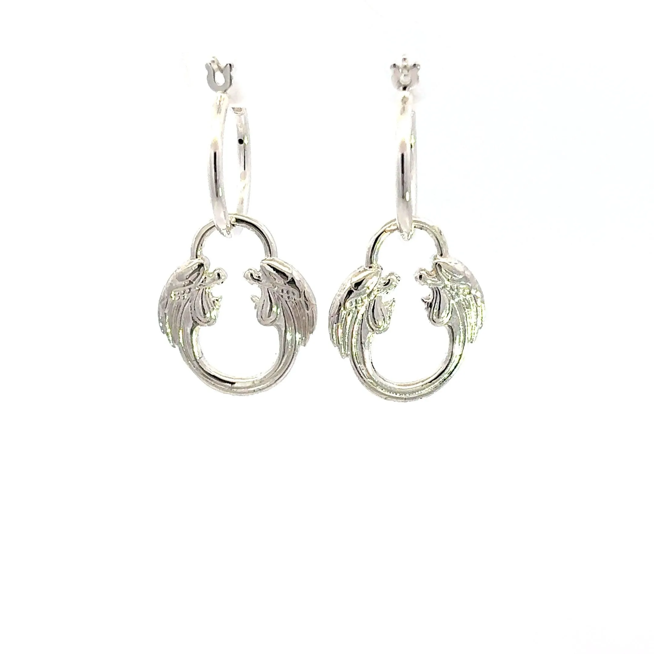 Jesus Christ Superstar Hoop Earrings (Silver Plated)