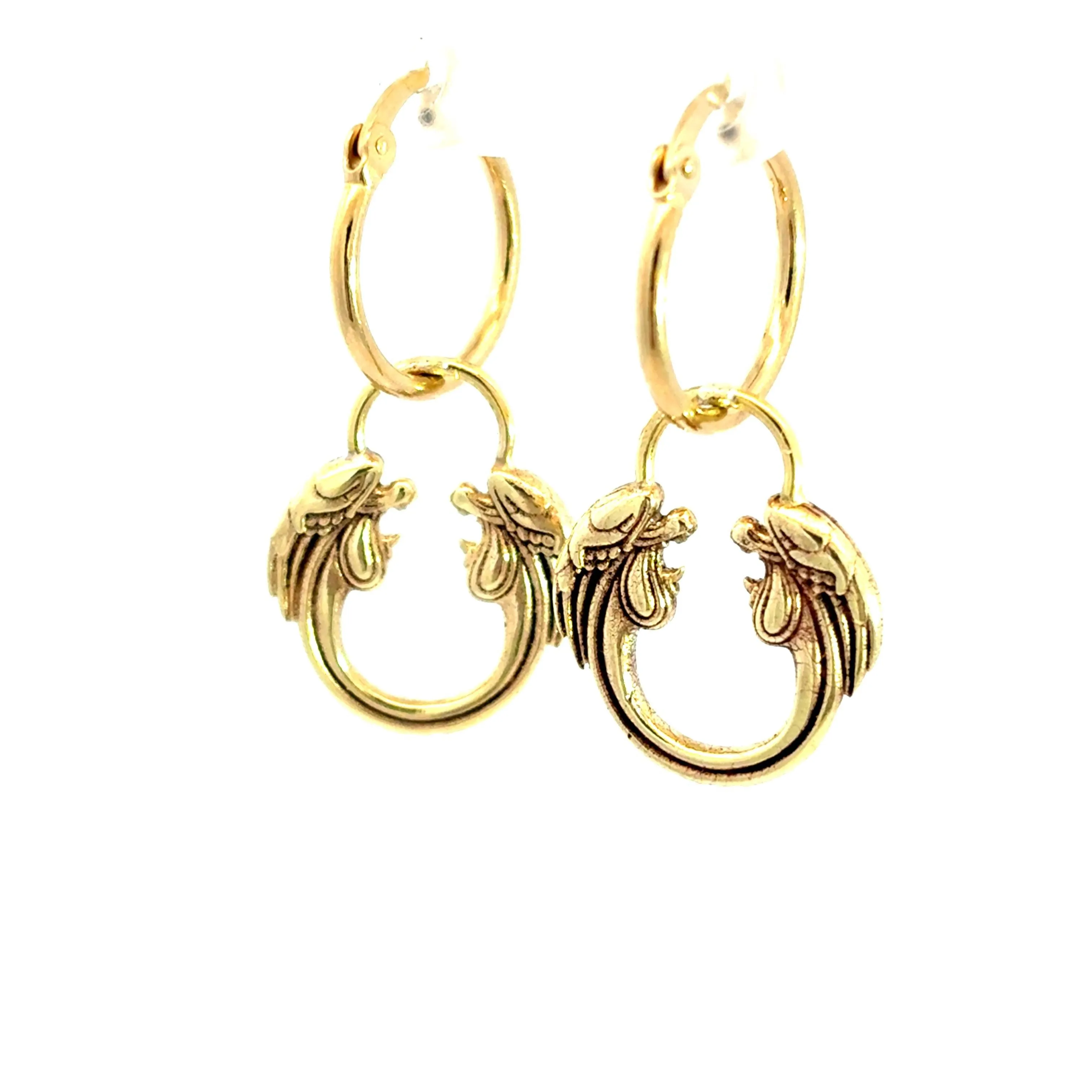 Jesus Christ Superstar Hoop Earrings (Gold Plated)