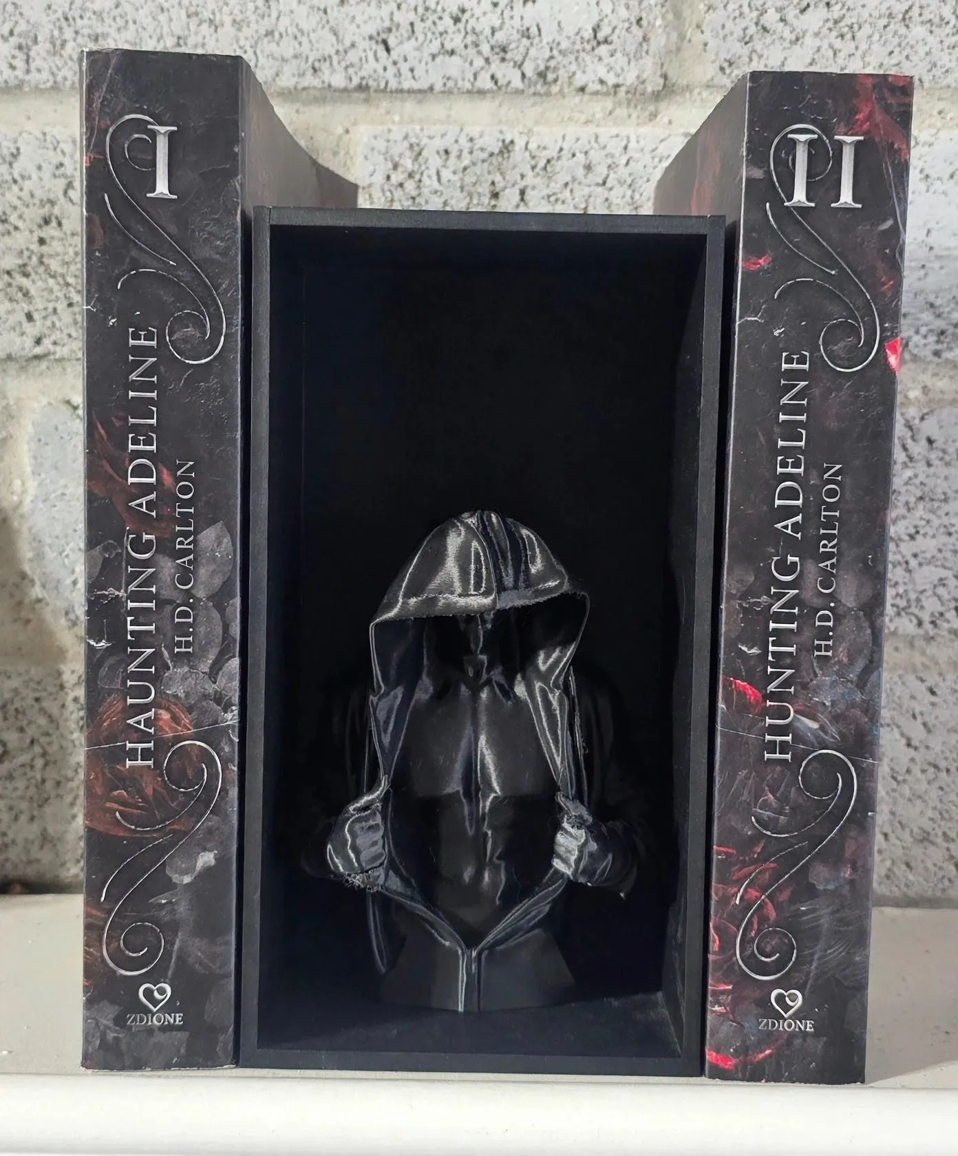 Haunting Adeline Inspired Miniature Diorama Shelf Insert | Possessive Morally Grey Villain Aesthetic for Spicy TikTok Girls Libra