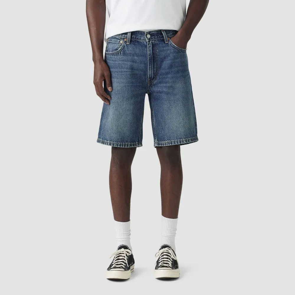 New without Tags - Levi's Men's 454 Relaxed Fit 10" Shorts - Medium Wash 38