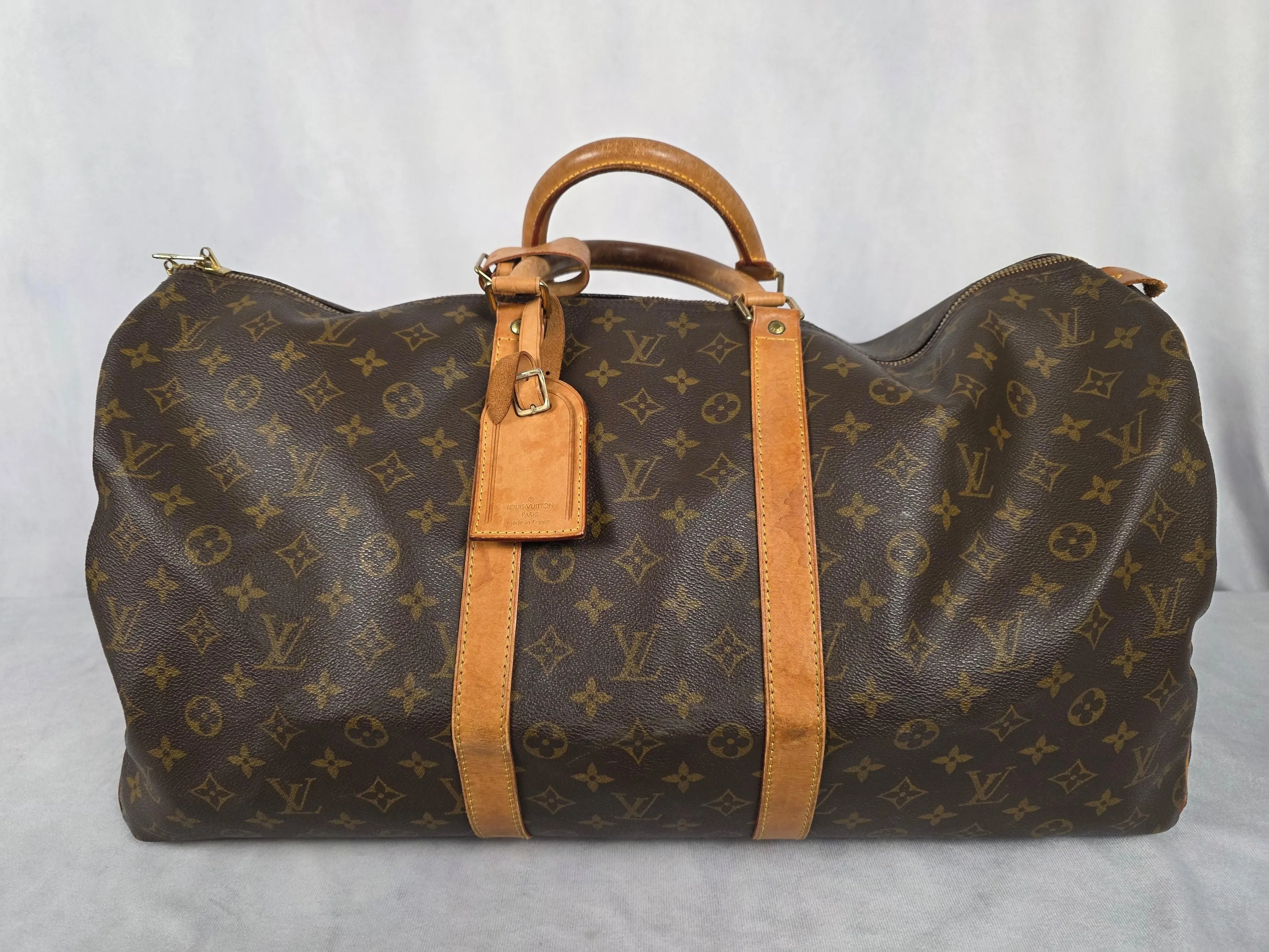 Louis Vuitton Vintage Monogram Canvas Keepall 55, FL1819