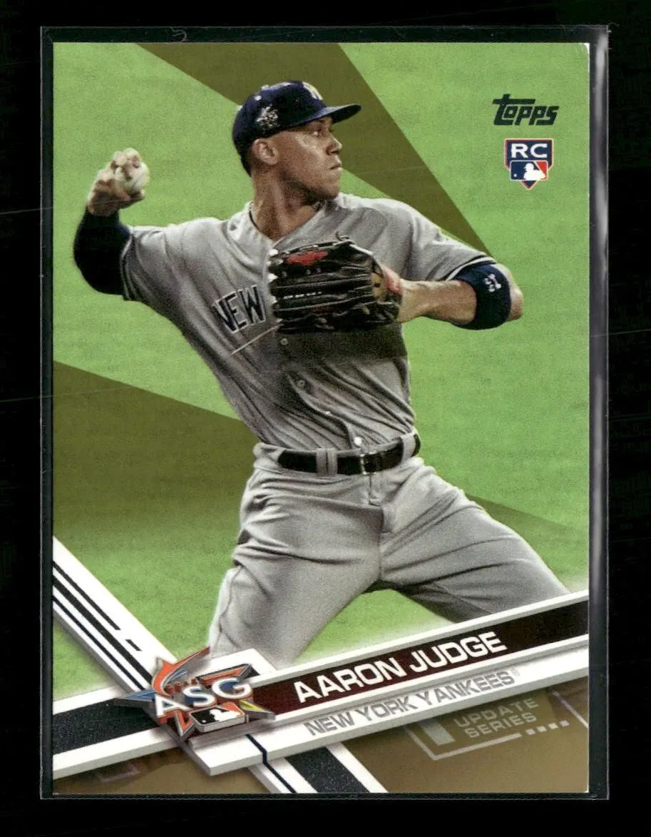2017 Topps Update Gold Aaron Judge #/2017 #US166