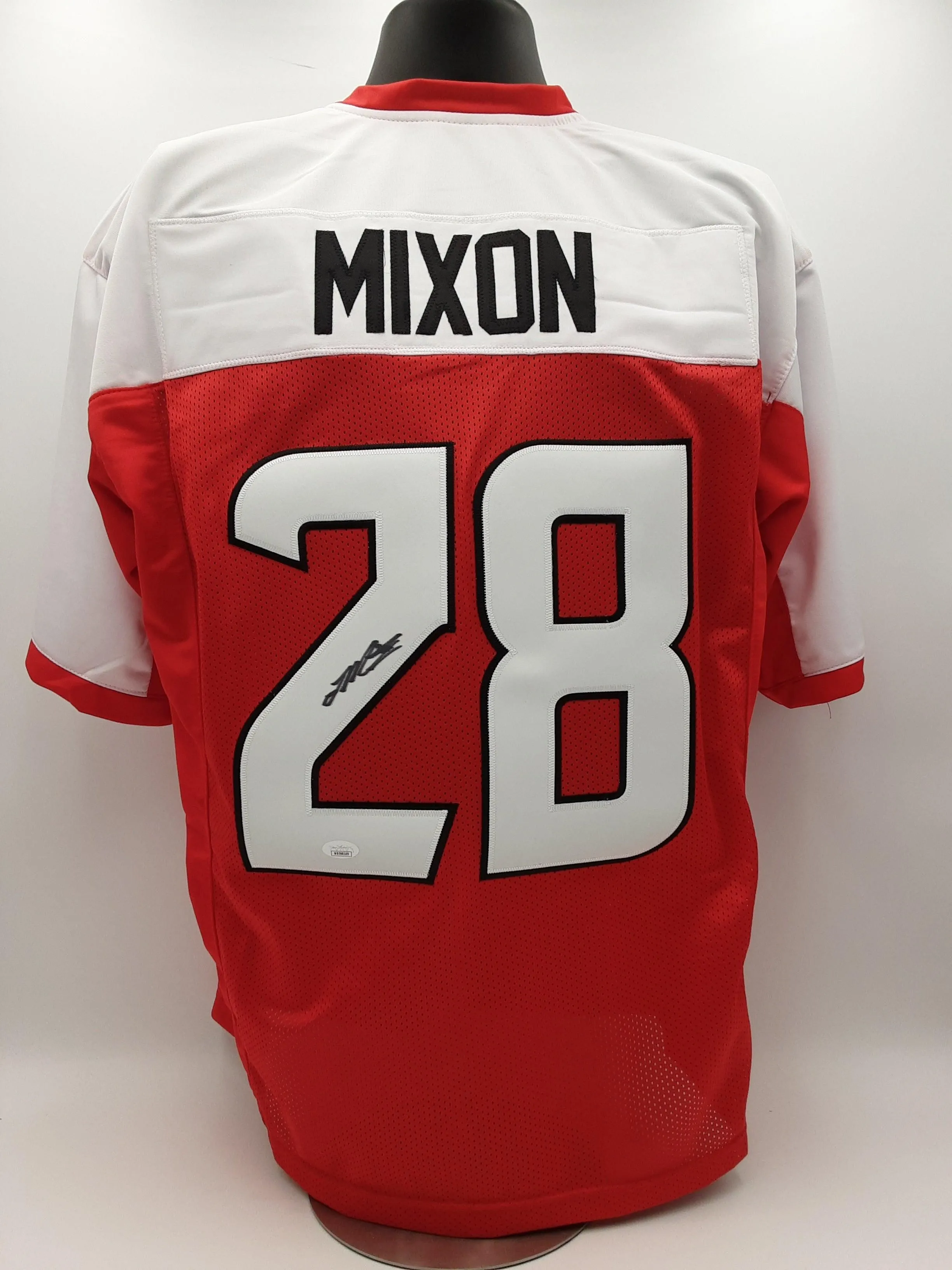 Joe Mixon Authentic Signed Pro Style Jersey Autographed JSA R2