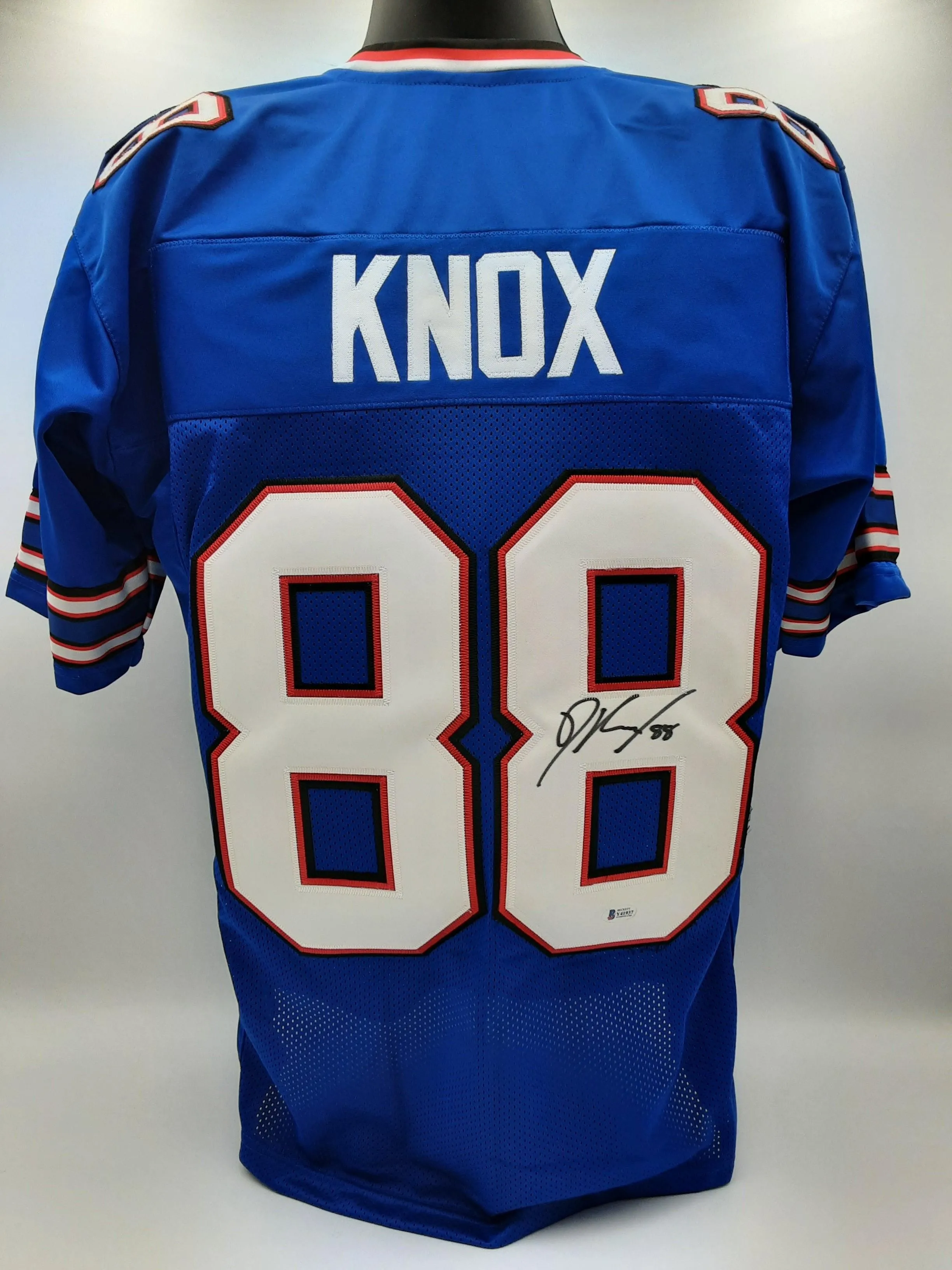 Dawson Knox Authentic Signed Pro Style Jersey Autographed Beckett R1