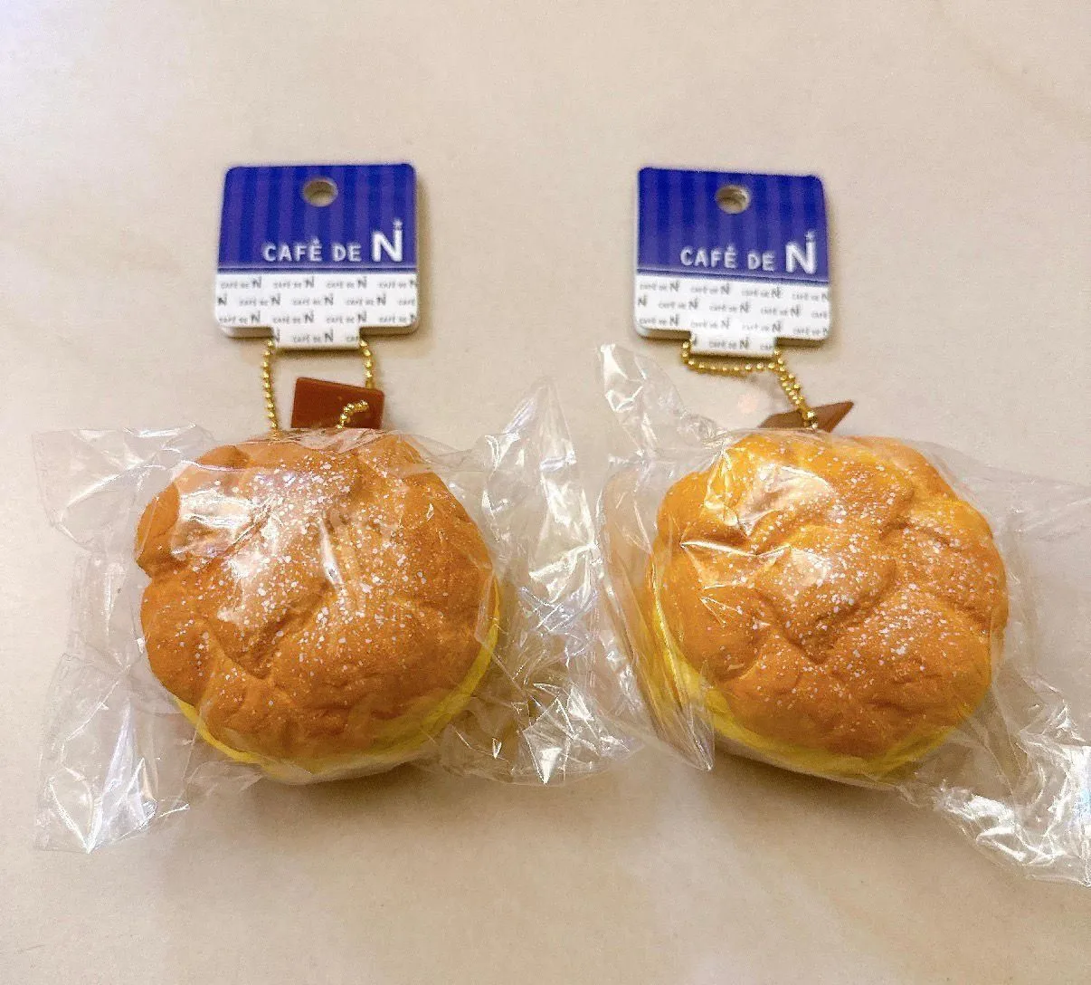 Rare Cafe De N Custard Cream Puff Squishy
