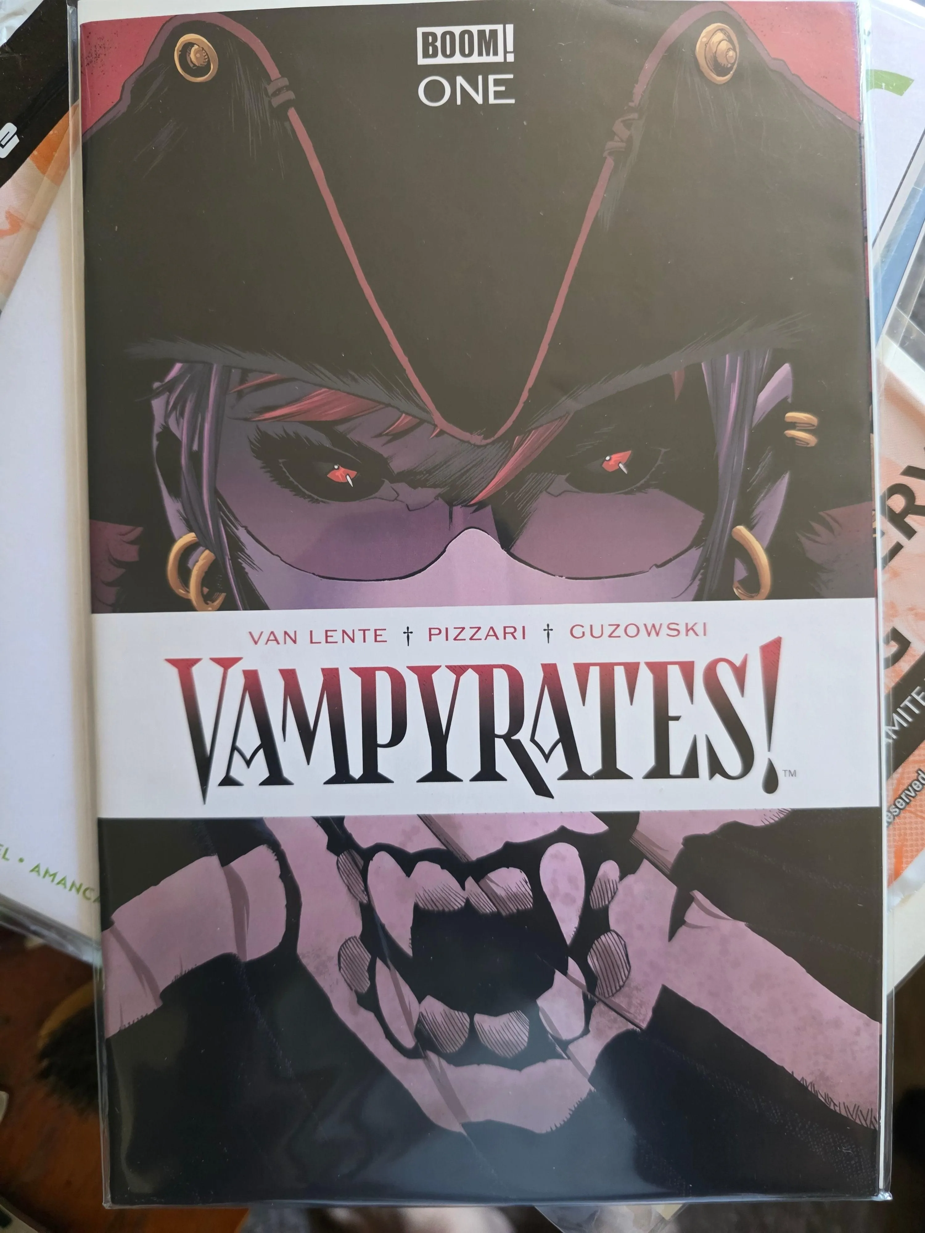 Vampyrates #1 Glow In The Dark Variant Alessandro Pizzari First Printing BOOM NM